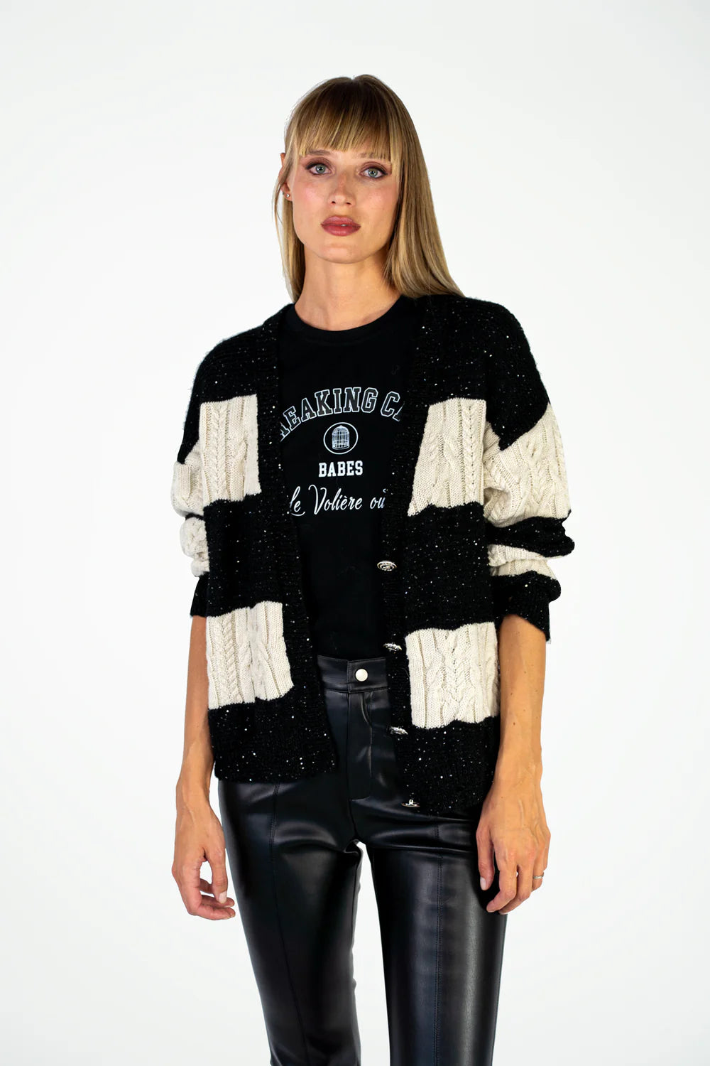 LE VOLIERE M722STBEIGE-NERO