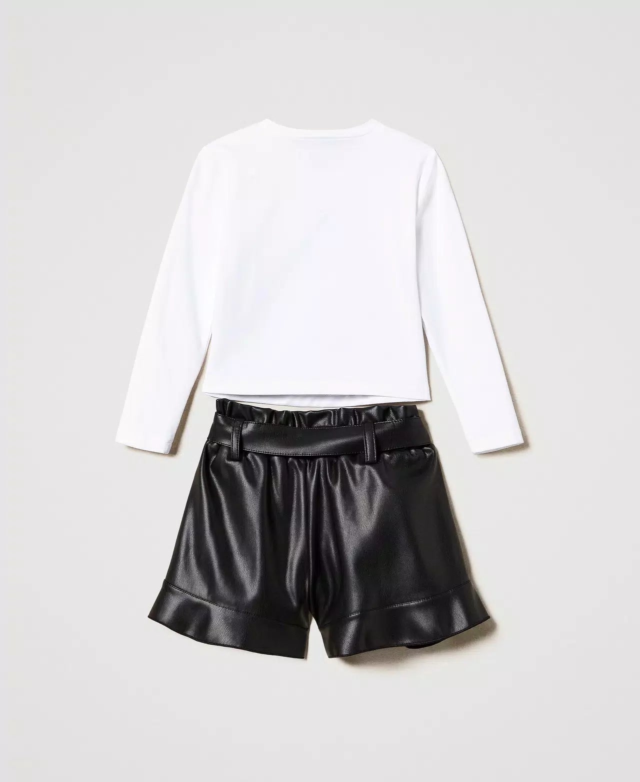 TWINSET KIDS GJ2410BIANCO-NERO