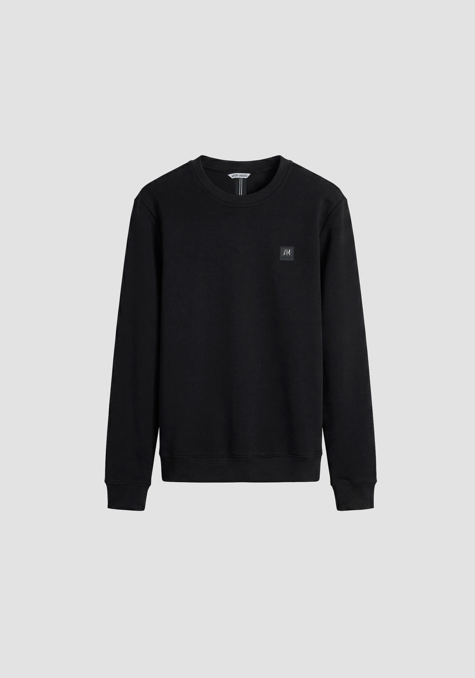 felpa uomo regular fit girocollo nero antony morato MMFL01171 NERO ANTONY MORATO