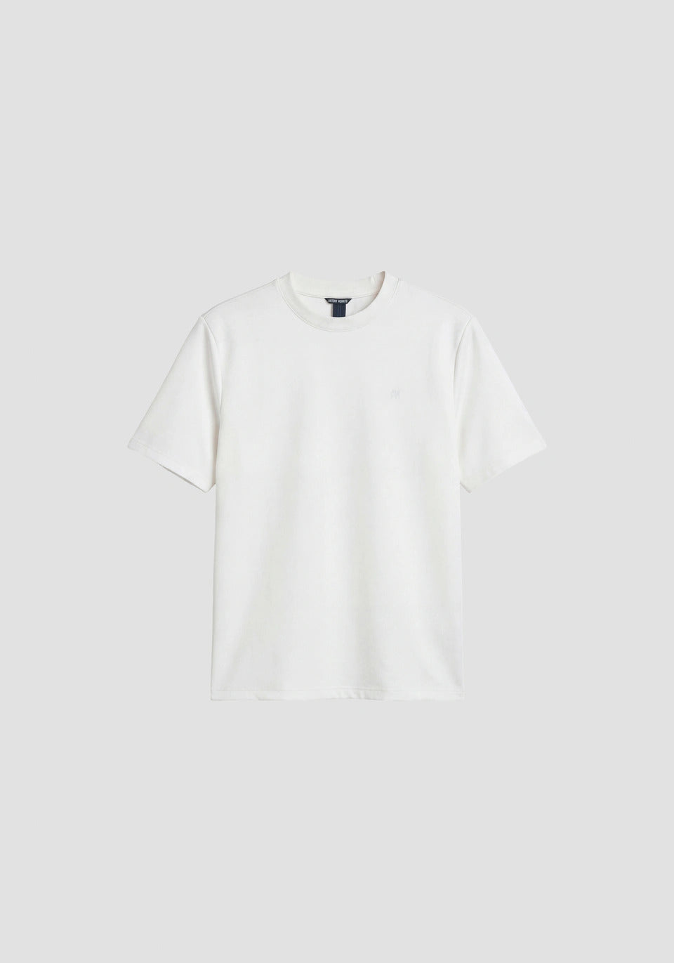 t-shirt uomo mezza manica relaxed fit in scuba bianco antony morato MMKA02706 CREMA ANTONY MORATO