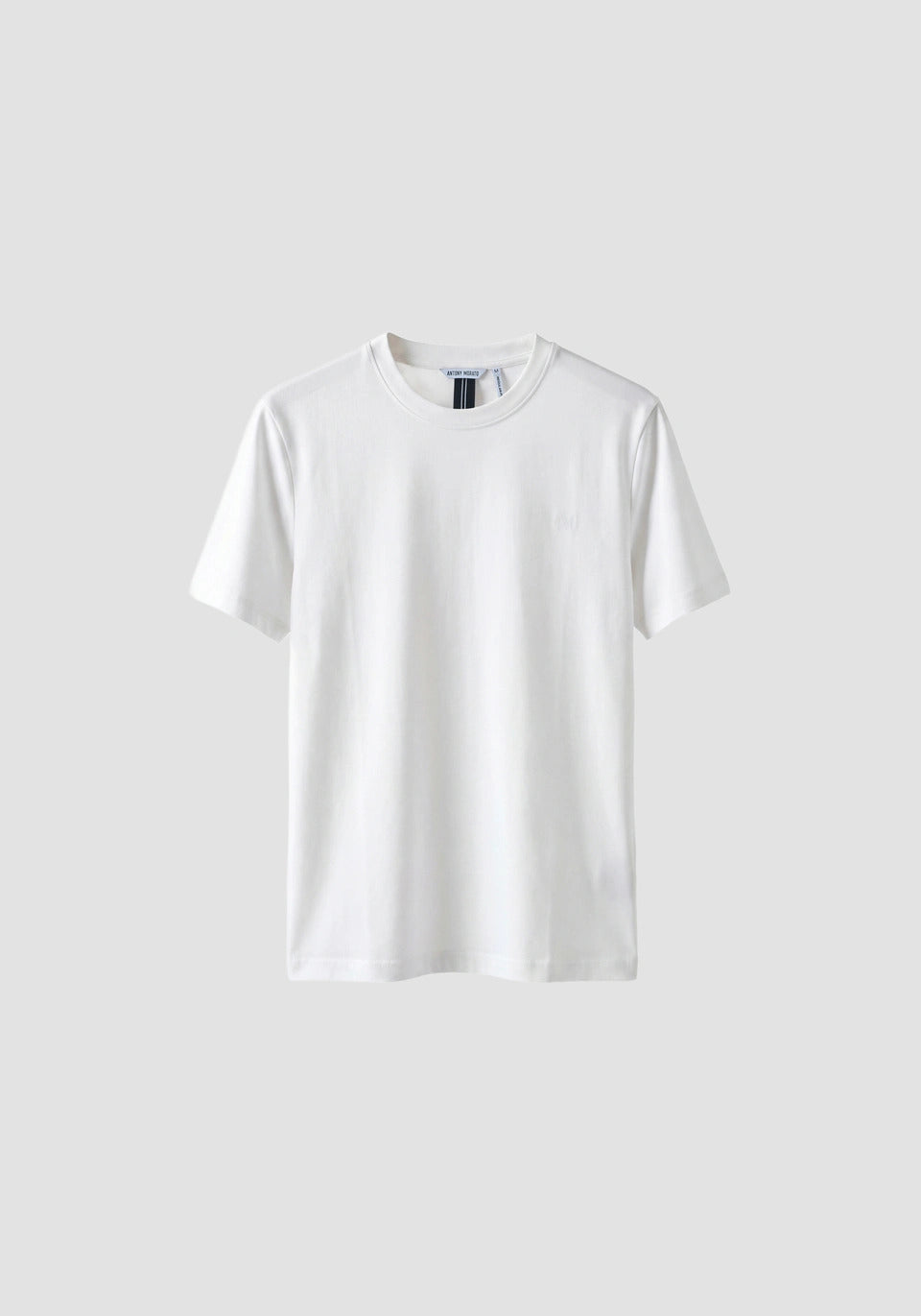 t-shirt uomo mezza manica regular fit in jersey bianco antony morato MMKS02727 CREMA ANTONY MORATO