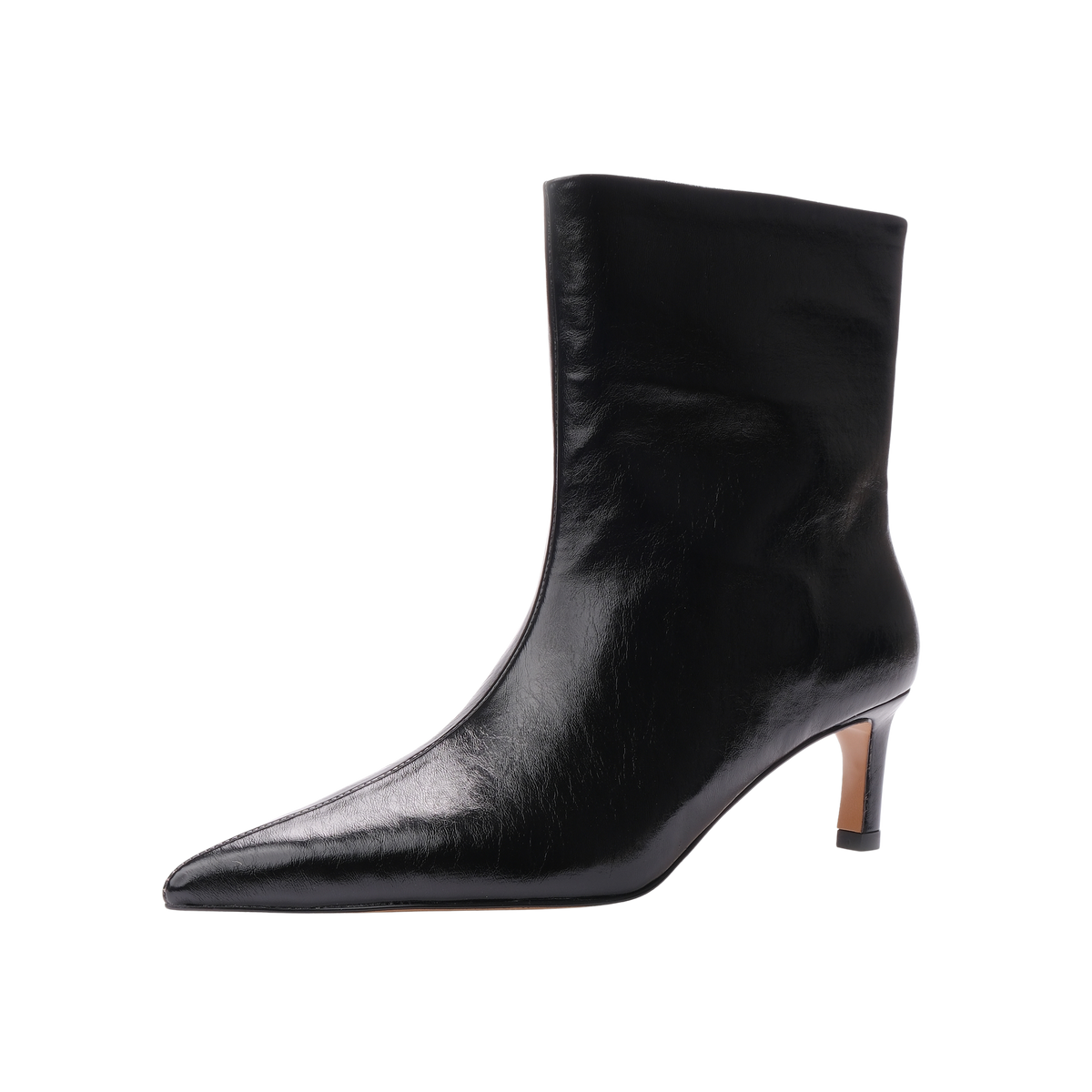 TRONCHETTO DONNA SISSI NAPPA LUCIDA T50 BLACK EMANUELLE VEE 462-M-407-21-S090 BLACK EMANUELLE VEE