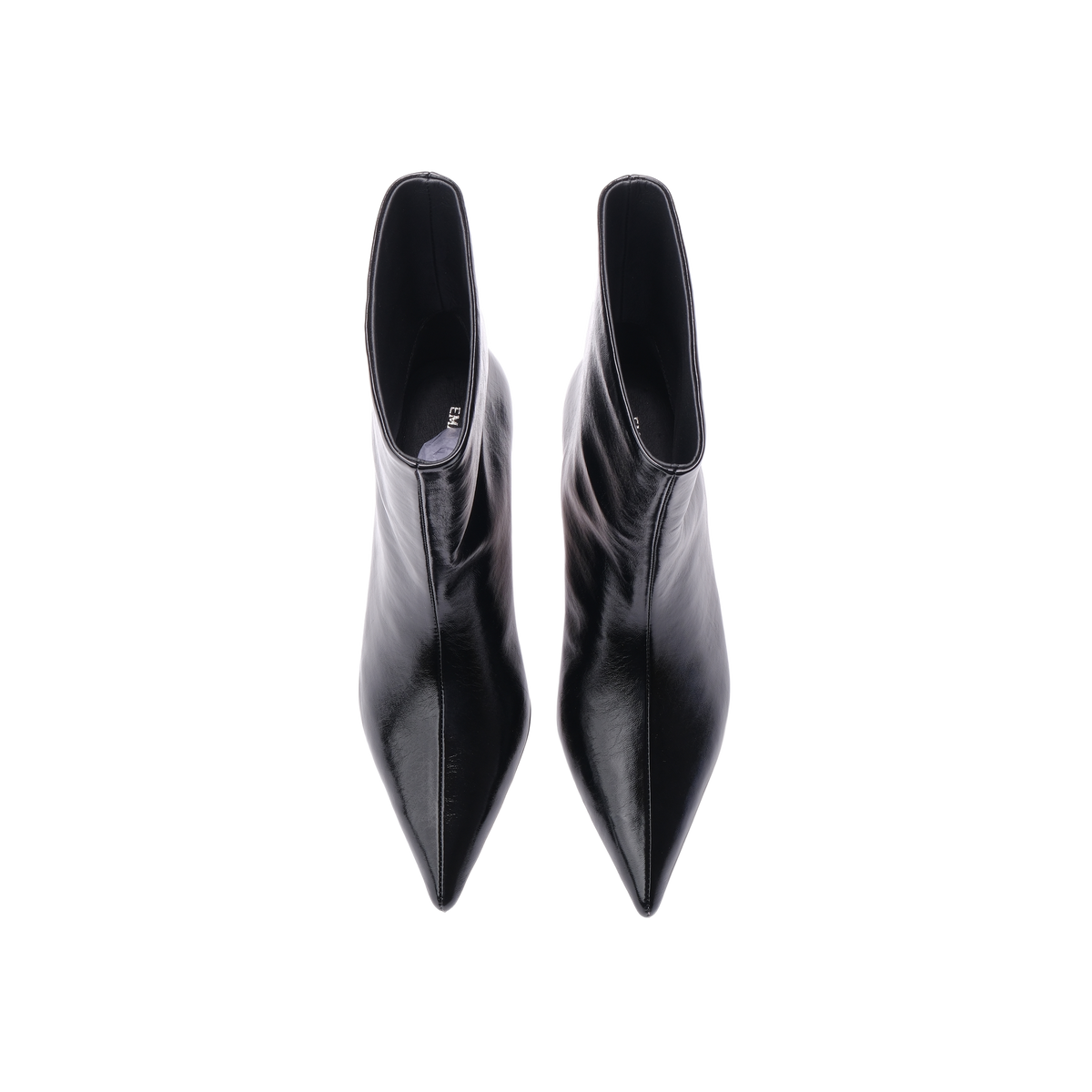 TRONCHETTO DONNA SISSI NAPPA LUCIDA T50 BLACK EMANUELLE VEE 462-M-407-21-S090 BLACK EMANUELLE VEE