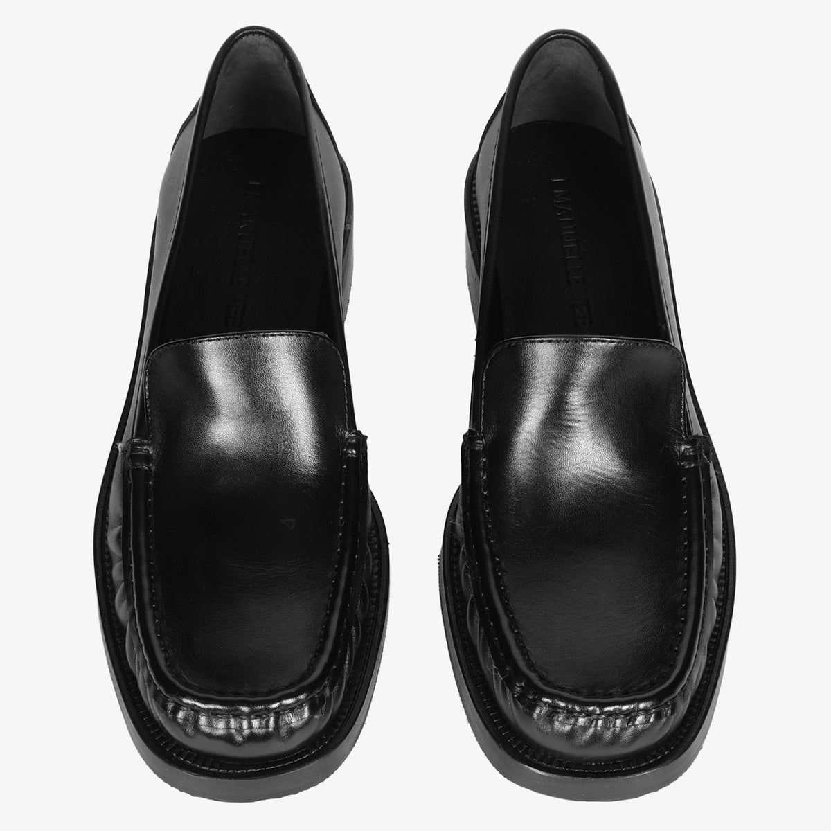 MOCASSINO DONNA ROYAL CRUST COW BLACK EMANUELLE VEE 462-M-412-14-CRW BLACK EMANUELLE VEE