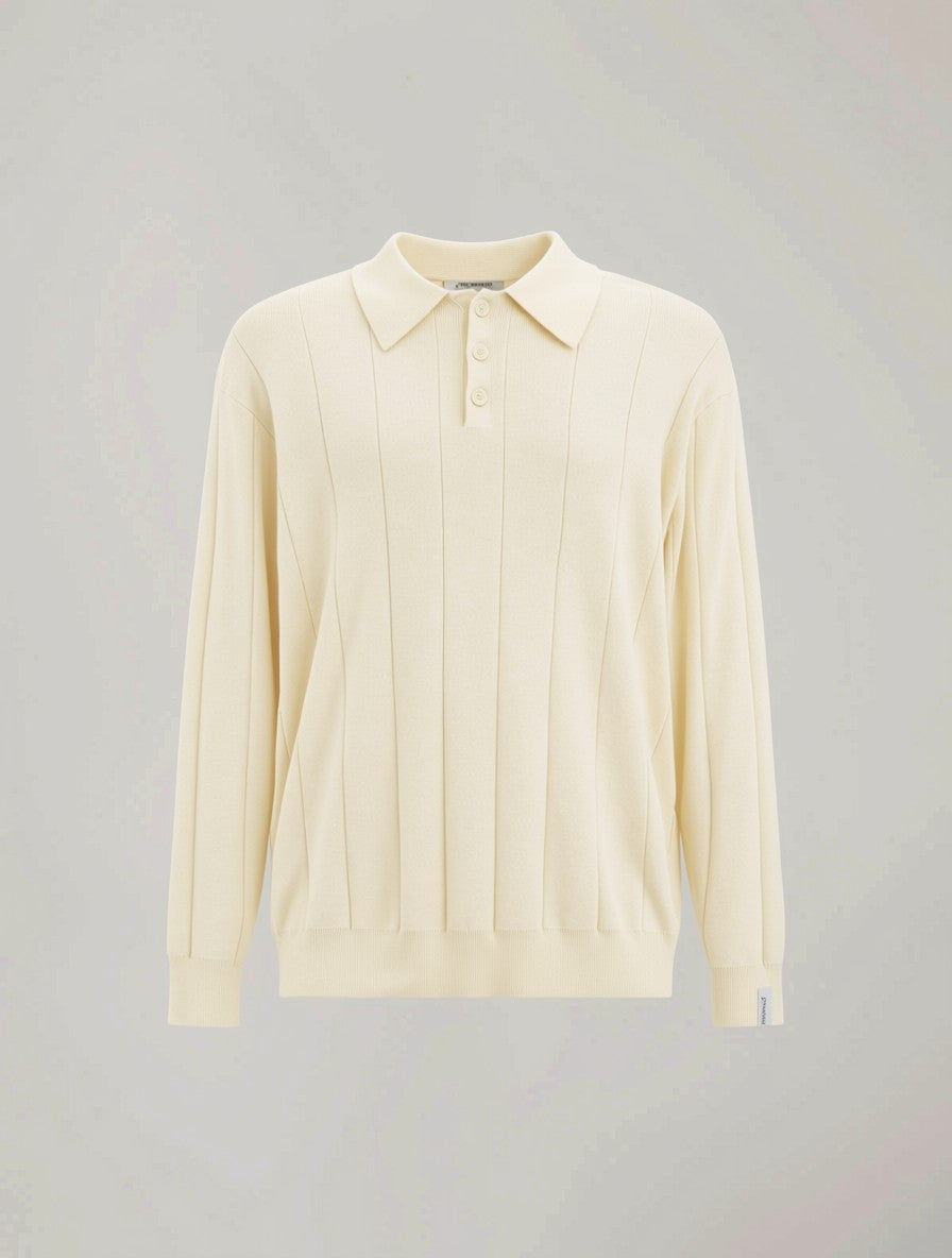 POLO UOMO IN LANA MANICA LUNGA PANNA HINNOMINATE HMABM01609 SALE HINNOMINATE