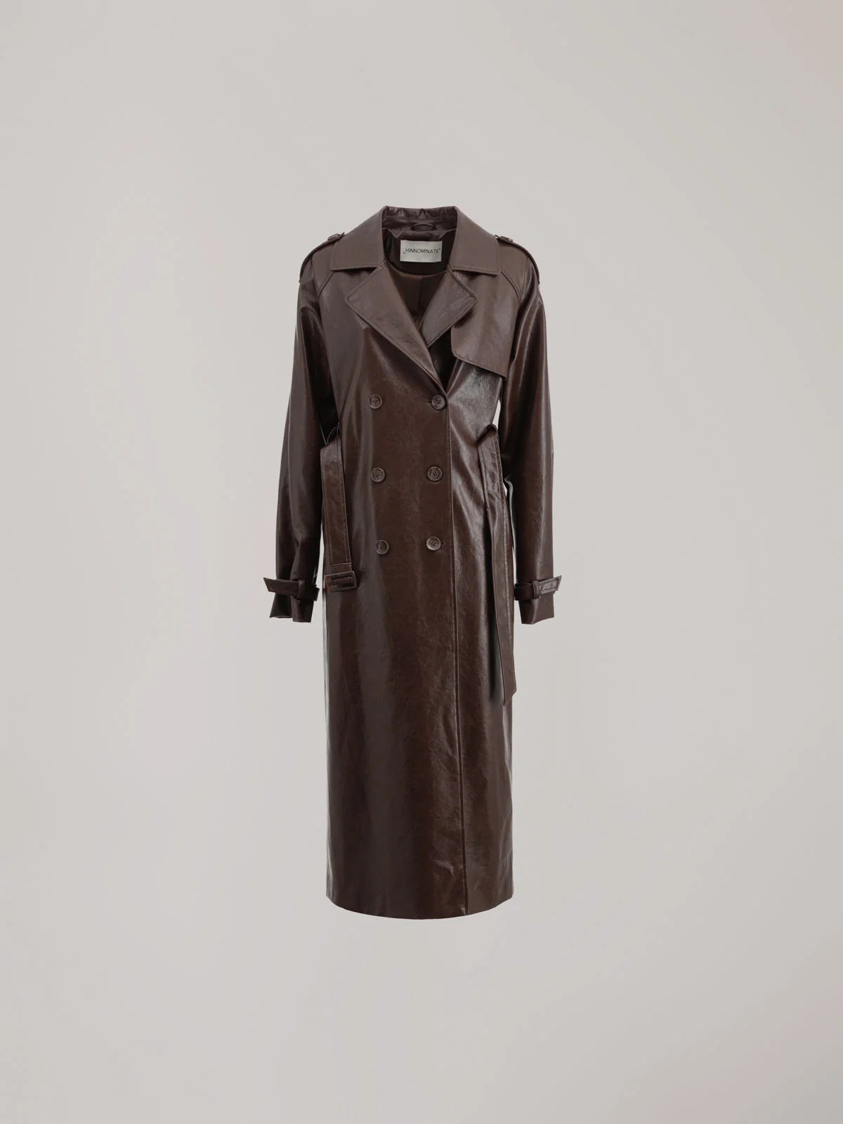 TRENCH DONNA LUNGO OVER IN ECOPELLE CAFFè HINNOMINATE HMABW02980 CAFFE HINNOMINATE