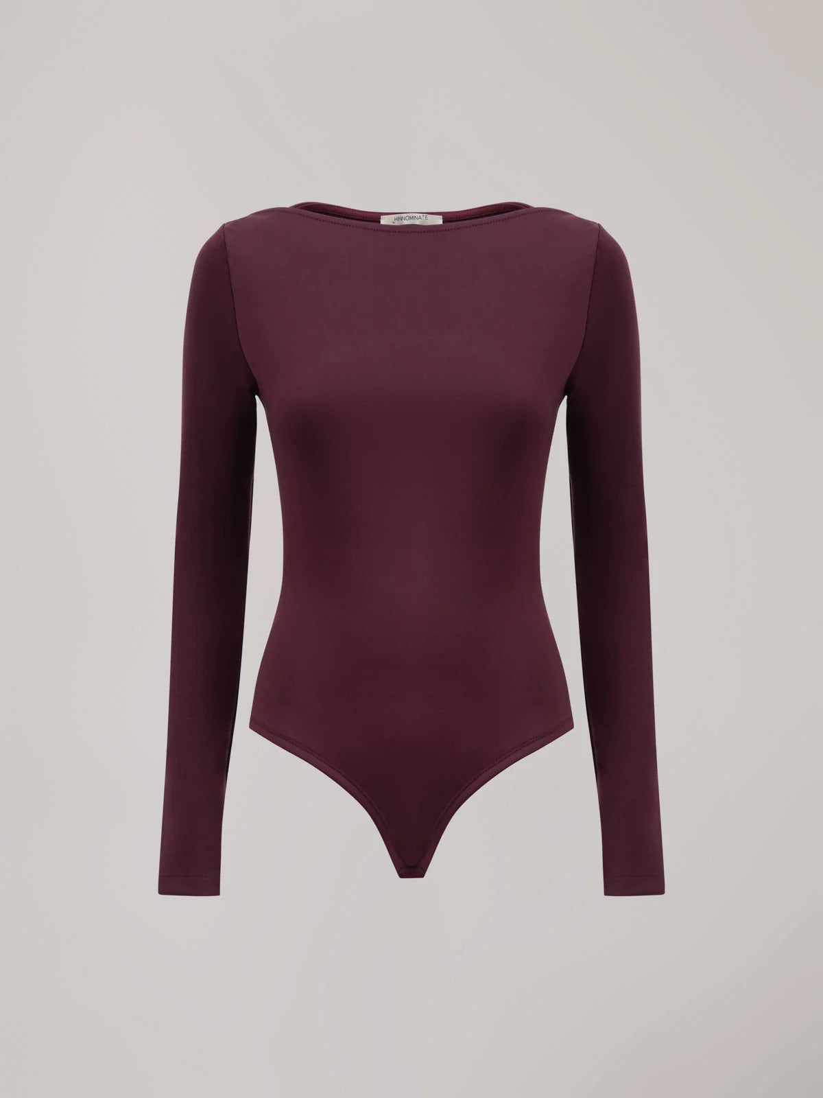 BODY DONNA IN VISCOSA ADERENTE BORDEAUX HINNOMINATE HMABW03142 BORDEAUX HINNOMINATE