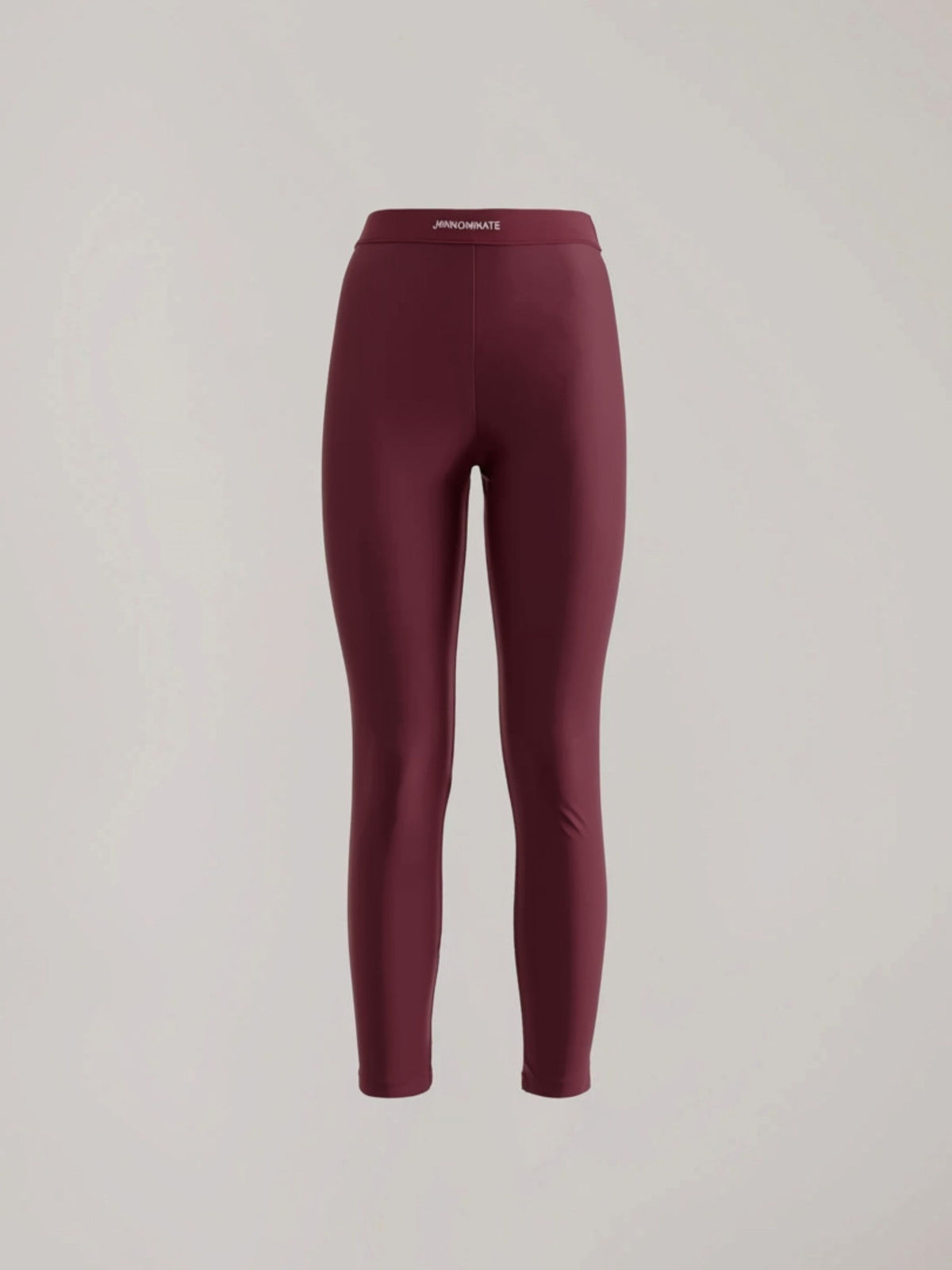 LEGGINGS IN LYCRA LUCIDA CON ELASTICO HMABW03172 BORDEAUX HINNOMINATE