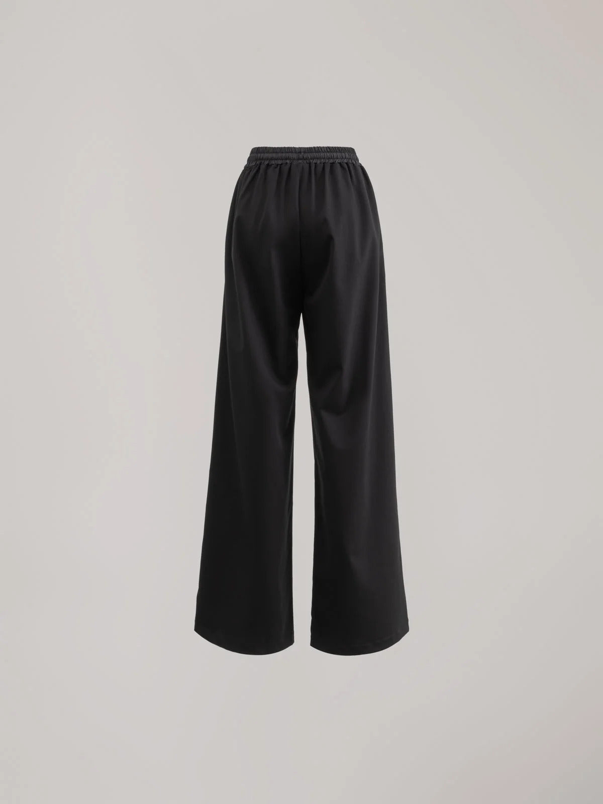 PANTALONE DONNA IN FRESCO LANA CON PENCES E COULISSE NERO HINNOMINATE HMABW03205 NERO HINNOMINATE