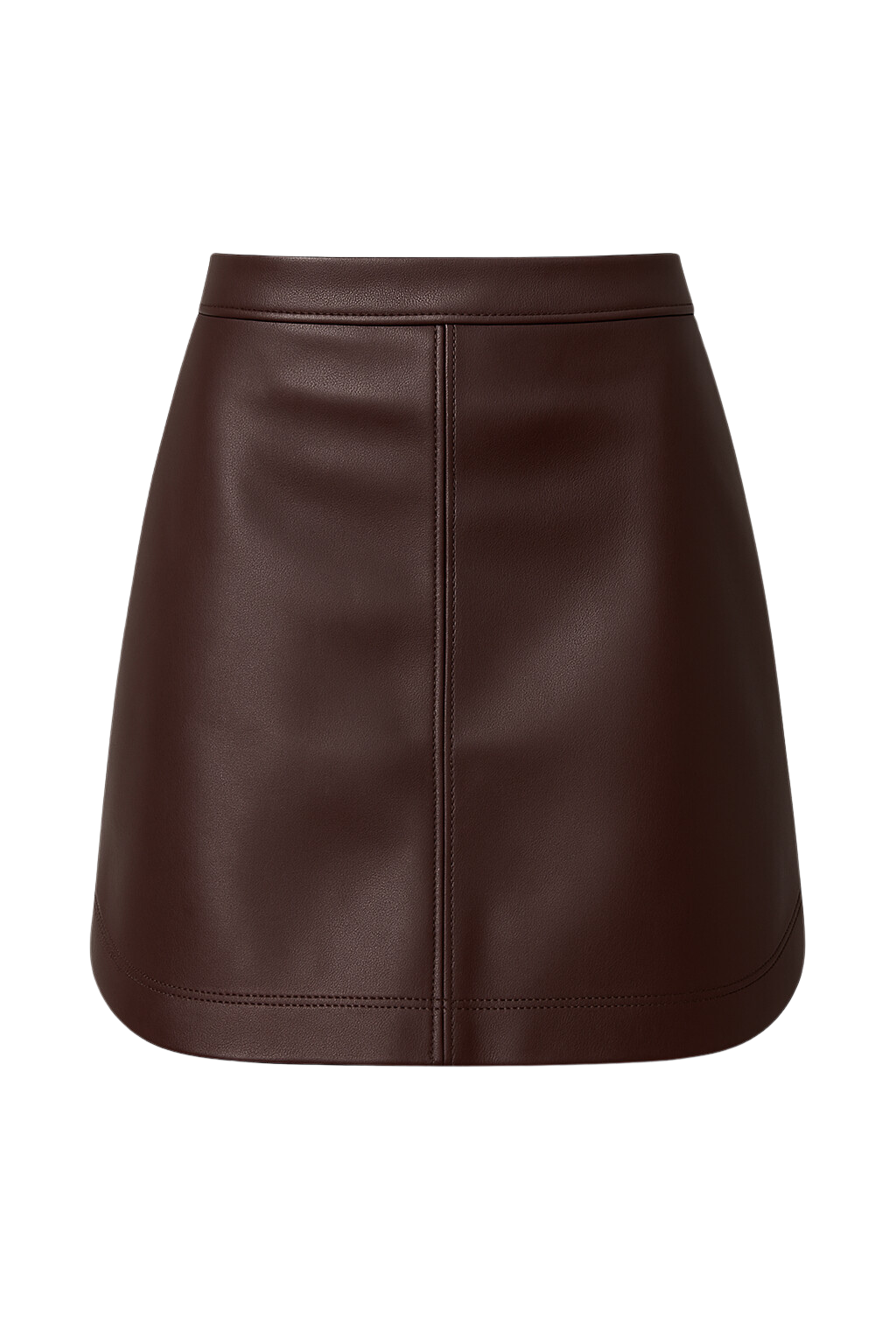 minigonna donna in ecopelle slim moro jijil JPI26GO123 MORO JIJIL