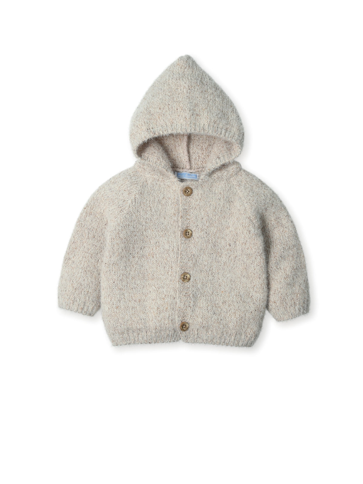 CARDIGAN CON CAPPUCCIO E BOTTONI 0292 AVELLANA MAC ILUSION KIDS
