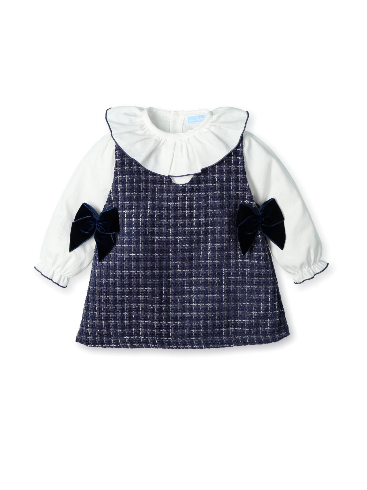 Abito neonata Chanel 0331 + camicetta Viella "Bagliori di tenerezza Chanel"marino mac ilusion 0331 MARINO MAC ILUSION KIDS