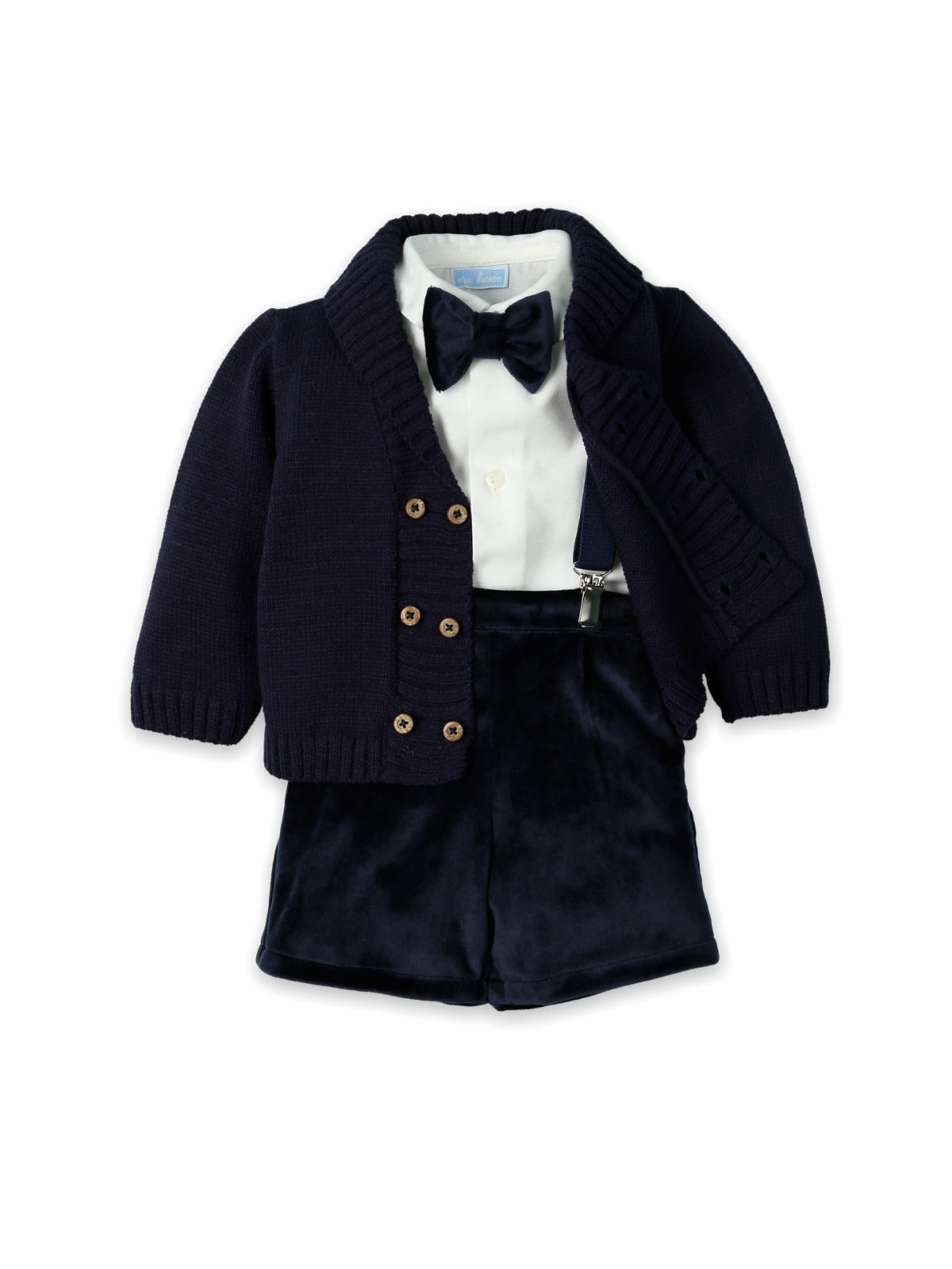 Giacca da smoking + camicia + pantaloni di velluto "Scintillii di tenerezza" 0344 MARINO MAC ILUSION KIDS