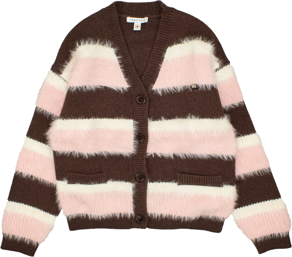 cardigan T1959M CIOCCOLATO TO BE TOO