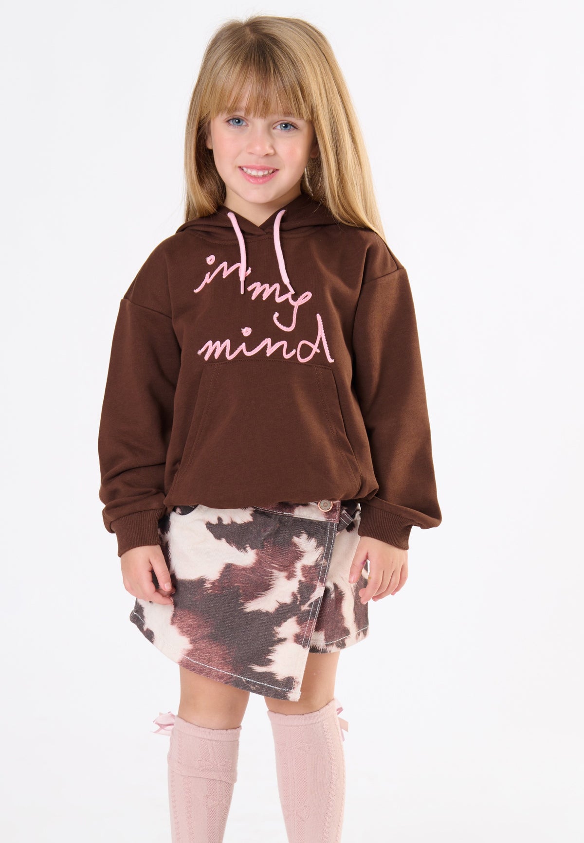 SHORTS BAMBINA EFFETTO MUCCA TO BE TOO TB2113P UNICO TO BE TOO