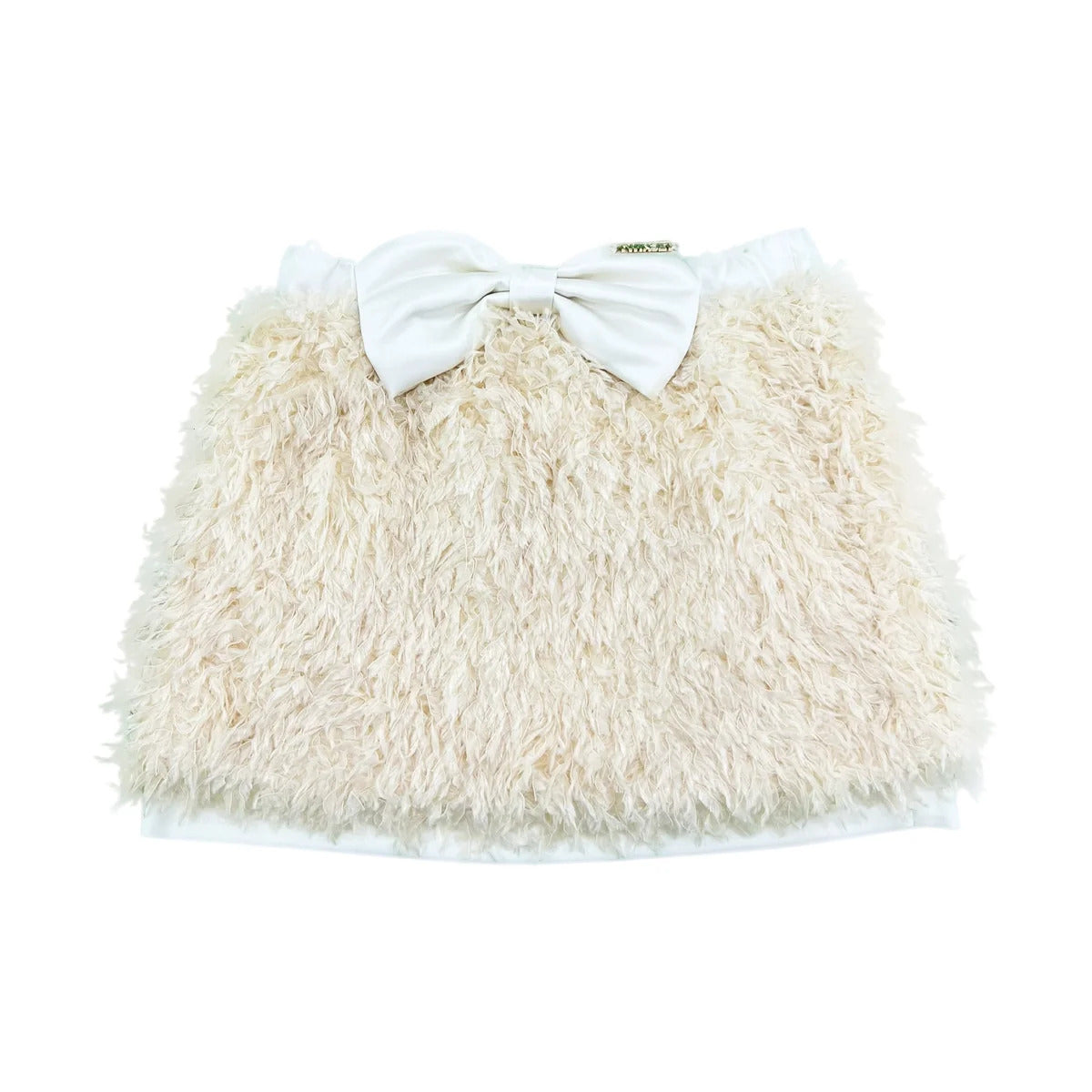 gonna bambina corto in ecopelliccia neve twinset 262GB2131 NEVE TWINSET KIDS
