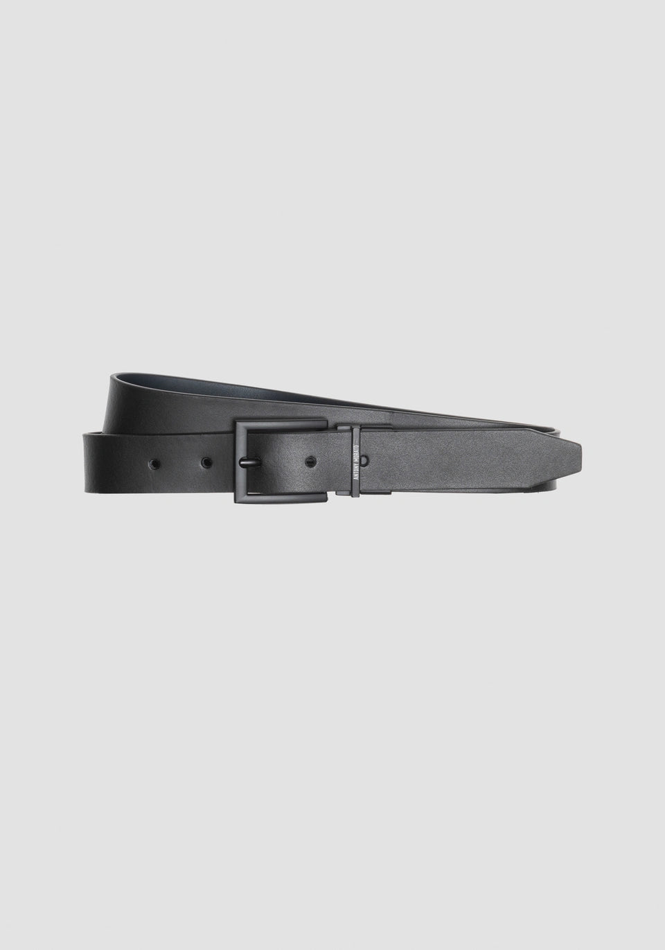 cintura uomoeversibile con fibbia in pelle nero antony morato MMBE00488 LE100124 NERO ANTONY MORATO