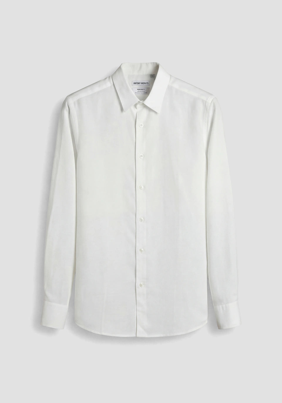 CAMICIA UOMO IN LINO REGULAR FIT CREMA ANTONY MORATO MMSL00691 FA400094 CREAM ANTONY MORATO