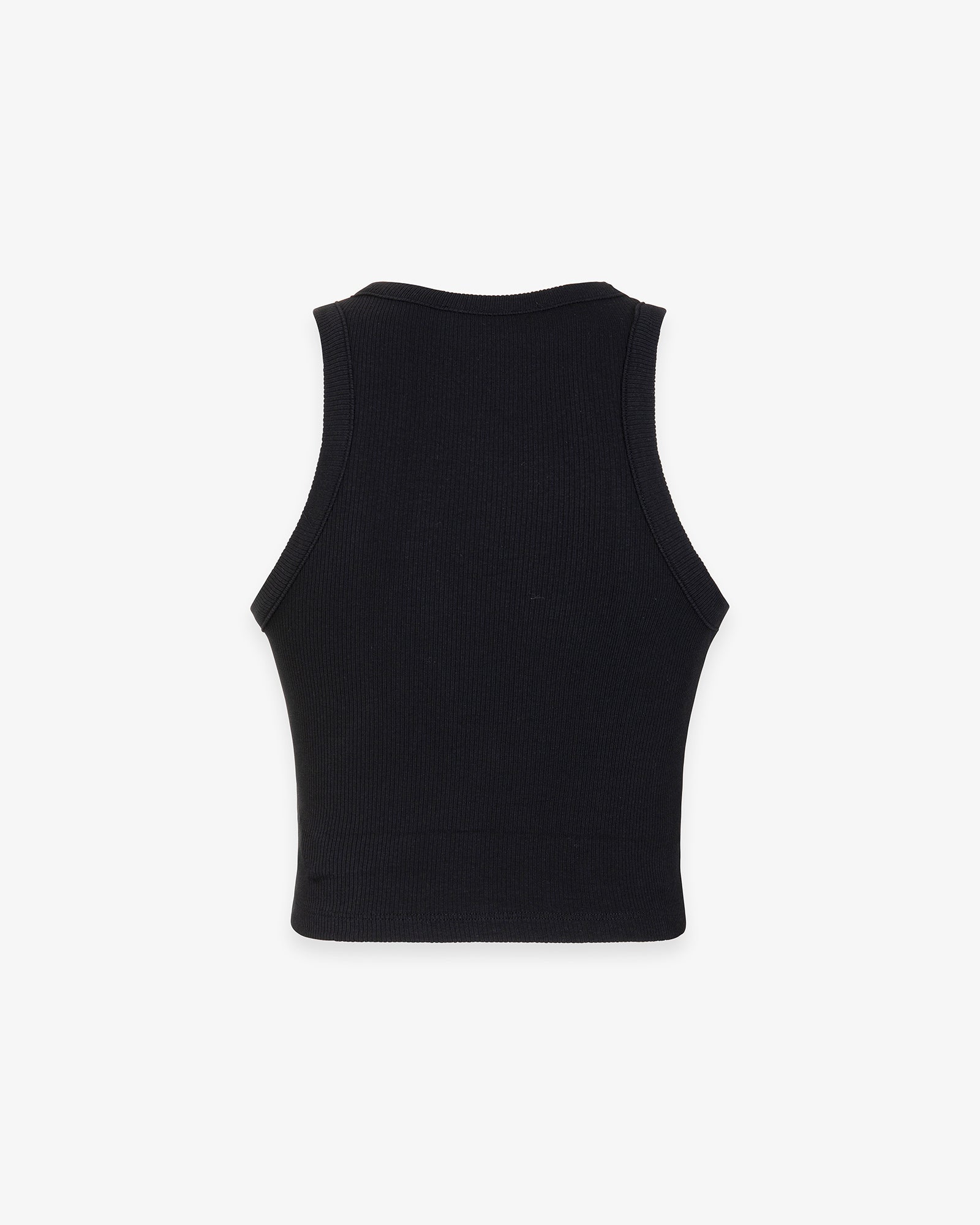 TOP DONNA CROP IN COSTINA CON SCOLLO ALL'AMERICANA NERO HINNOMINATE HMABW02510 NERO HINNOMINATE