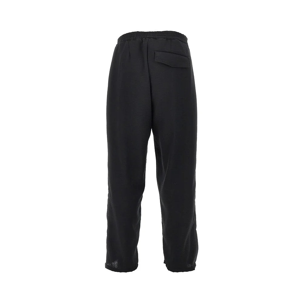 PANTALONE UOMO CON ELASTICO IN VITA NERO MARSEM P070 NERO MARSEM