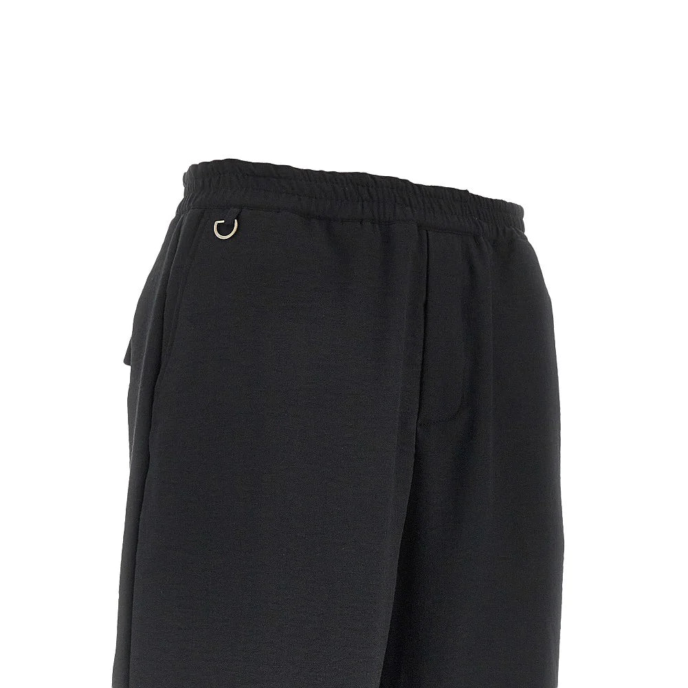 PANTALONE UOMO CON ELASTICO IN VITA NERO MARSEM P070 NERO MARSEM