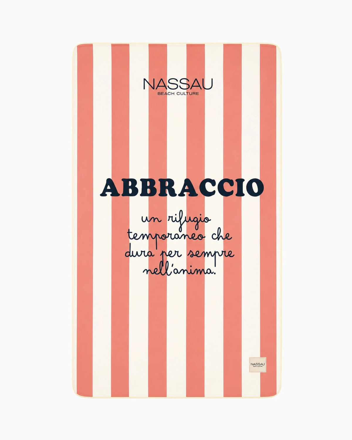 TELO MARE UNISEX ABBRACCIO NASSAU ABBRACCIO ROSSO NASSAU