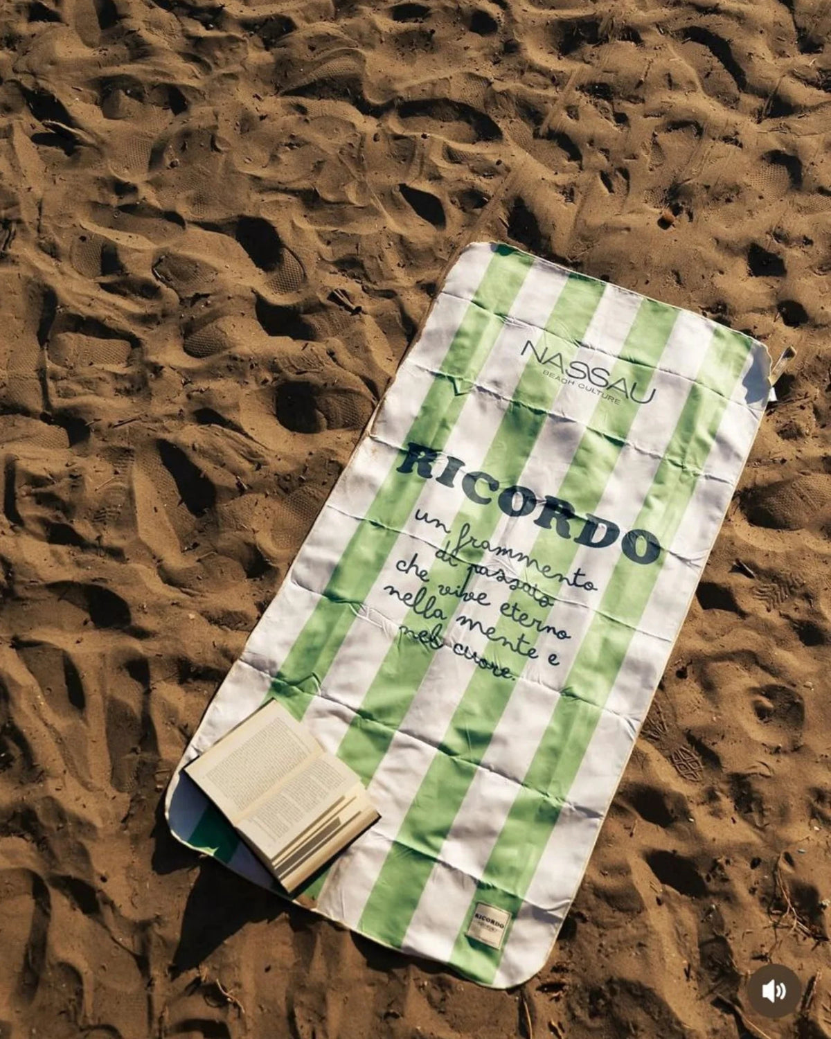 TELO MARE UNISEX RICORDO NASSAU RICORDO VERDE NASSAU