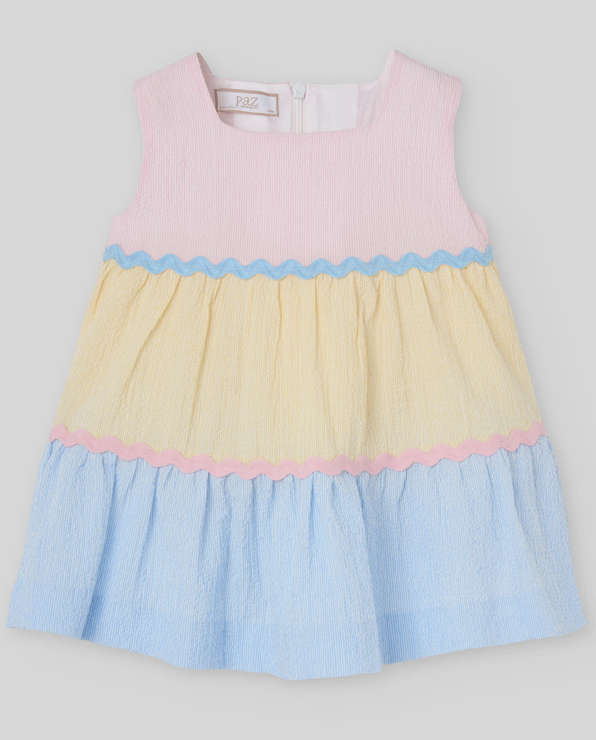 abito neonata multicolore Candy paz rodriguez 004-153672 MULTICOLORE PAZ RODRIGUEZ