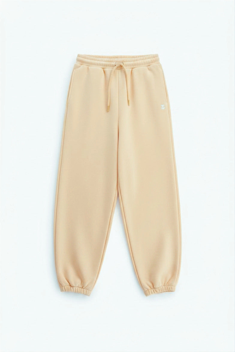 pantalone donna in felpa beigie please P855P26M1 PESCA PLEASE