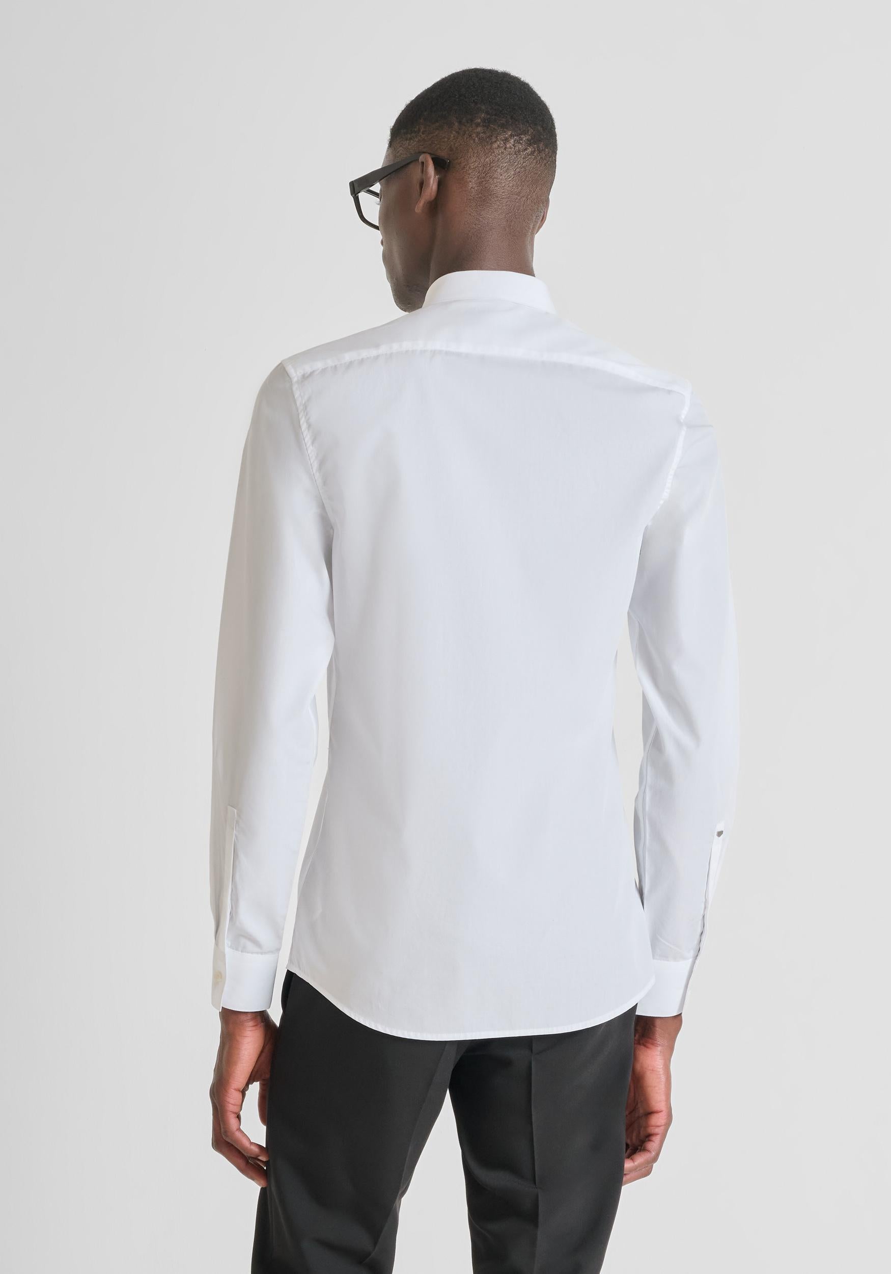 CAMICIA UOMO LONDON SLIM FIT BIANCO ANTONY MORATO MMSL00691 FA400078 BIANCO ANTONY MORATO