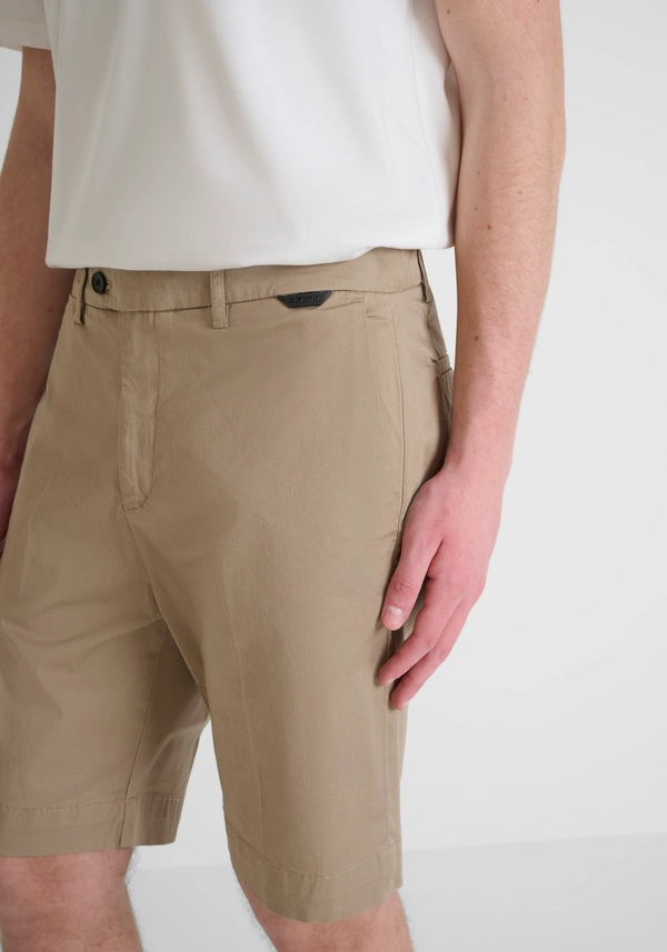 SHORTS SLIM FIT "MARK" IN MISTO COTONE ELASTICO MMSH00202 COLONIALE ANTONY MORATO