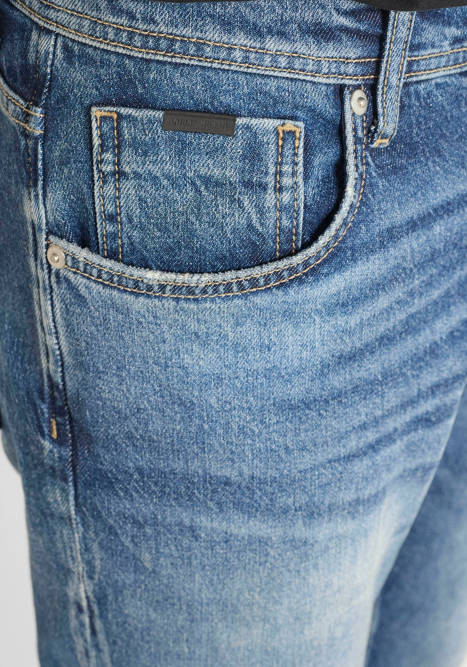 JEANS argon UOMO IN DENIM BLU ANTONY MORATO MMDT00264-FA750624 BLUE DENIM ANTONY MORATO