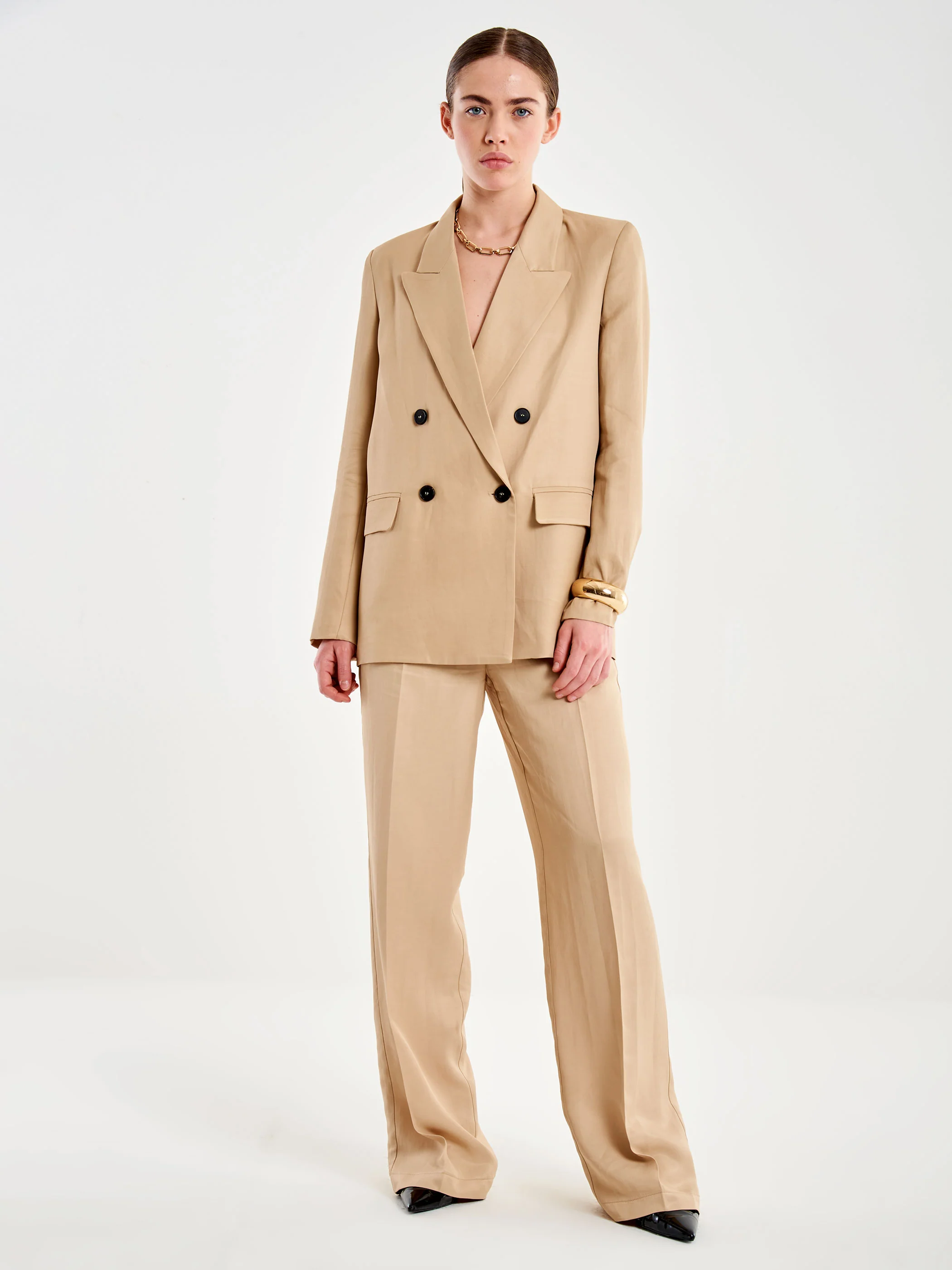 Blazer DONNA Doppiopetto BEIGE VICOLO TAB0240 BEIGE VICOLO