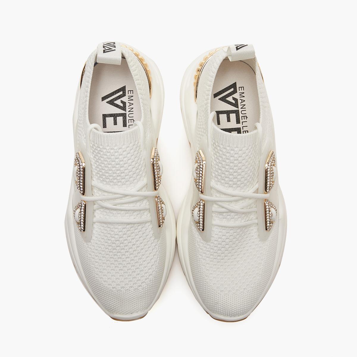 SNEAKERS ZOE OCCHIELLI STRASS CALZINO