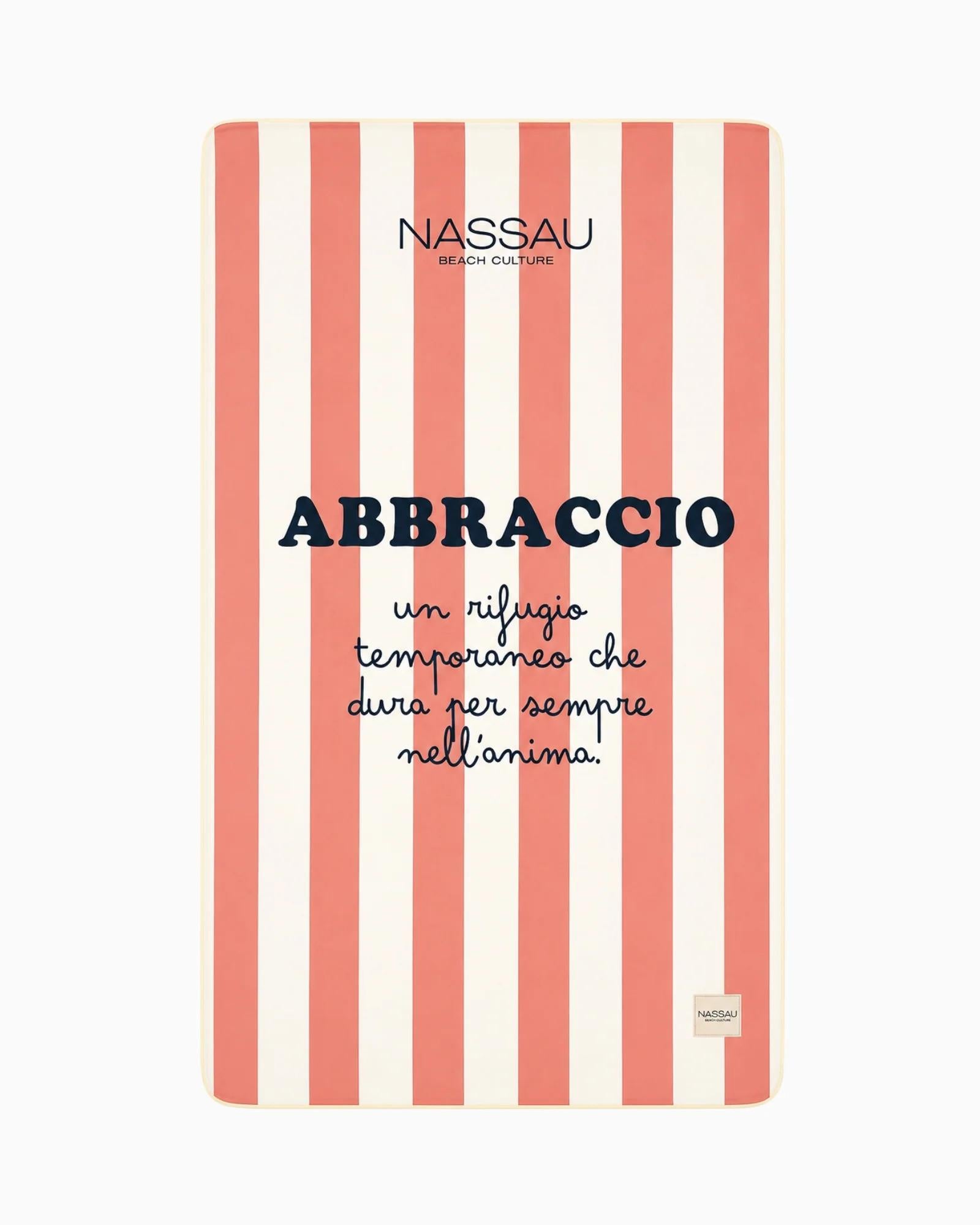 TELO MARE UNISEX ABBRACCIO NASSAU ABBRACCIO ROSSO NASSAU