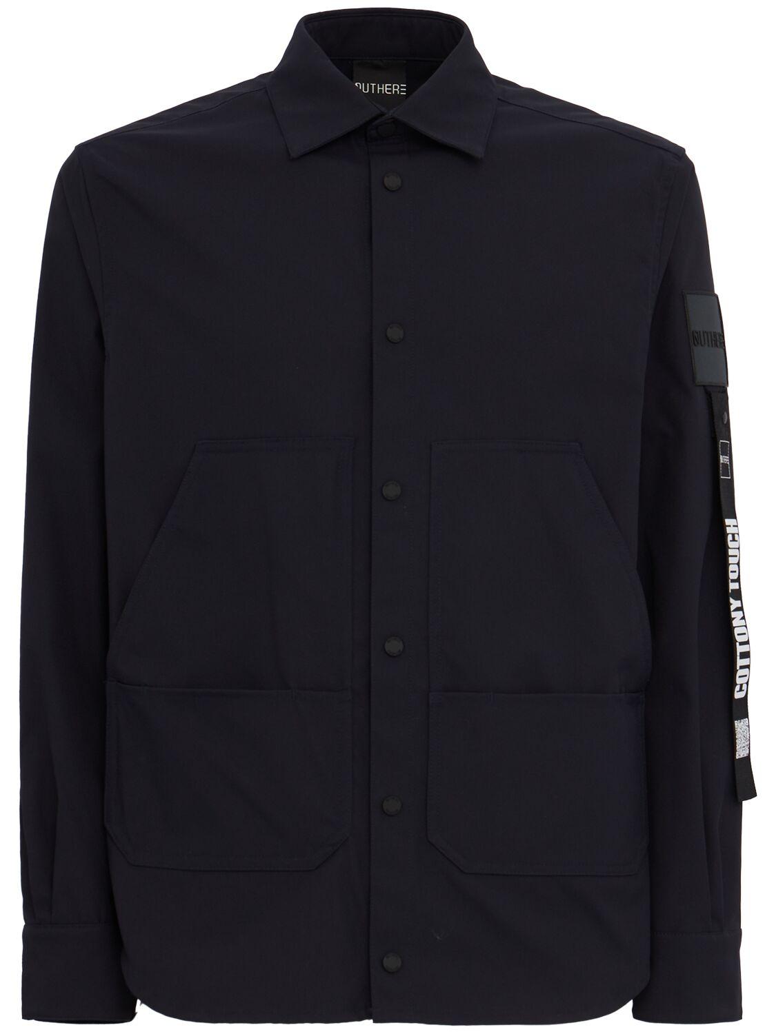 giubbino UOMO sander cottony touch BLU NAVY OUTHERE M538B203 BLU NAVY OUTHERE