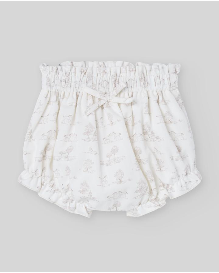 COORDINATO NEONATA MAGLIA IN LANA E COPRIPANNOLINO SABBA PAZ RODRIGUEZ 103C-123068 SABBIA PAZ RODRIGUEZ