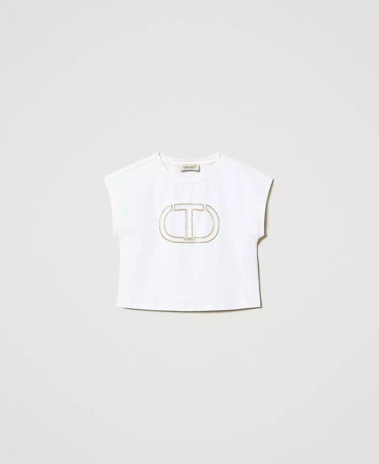 TWINSET KIDS 251GJ2QR1BIANCO