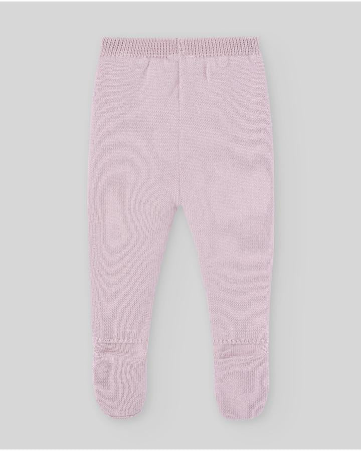 COORDINATO NEONATA MAGLIA E GHETTINA LUNGA ROSA ANTICO PAZ RODRIGUEZ 103-112892 ROSA ANTICO PAZ RODRIGUEZ