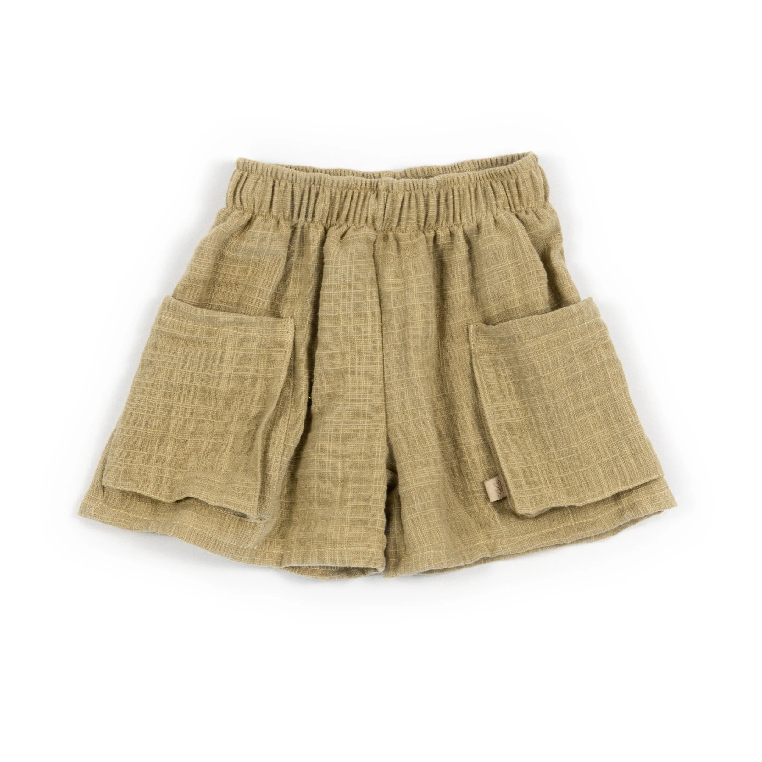 SHORTS NEONATA CON TASCHE MUSTARD BAMBOOM 1137TE MUSTARD BAMBOOM