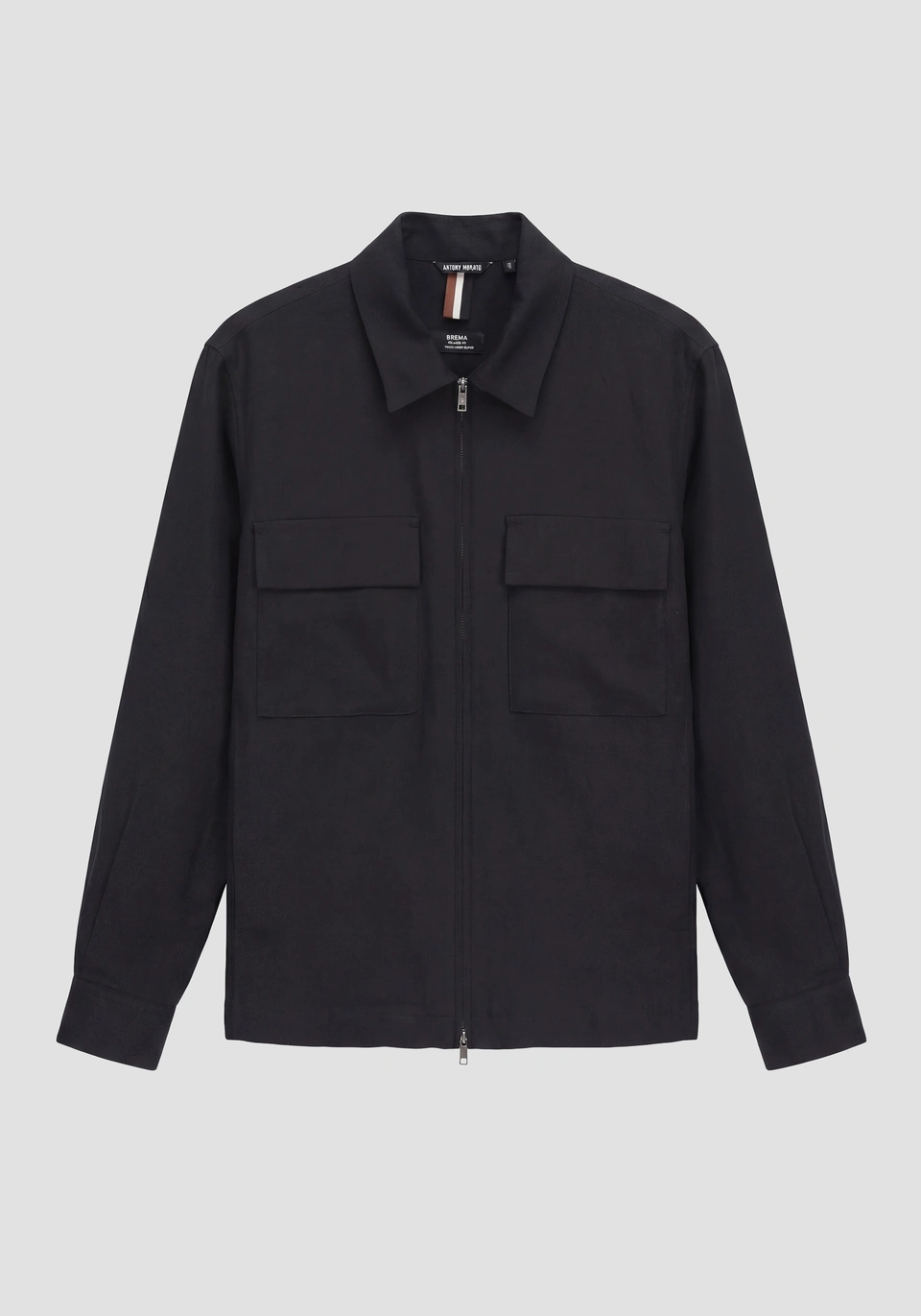 CAMICIA UOMO BREMA RELAXED FIT NERO ANTONY MORATO MMSL00795 NERO ANTONY MORATO