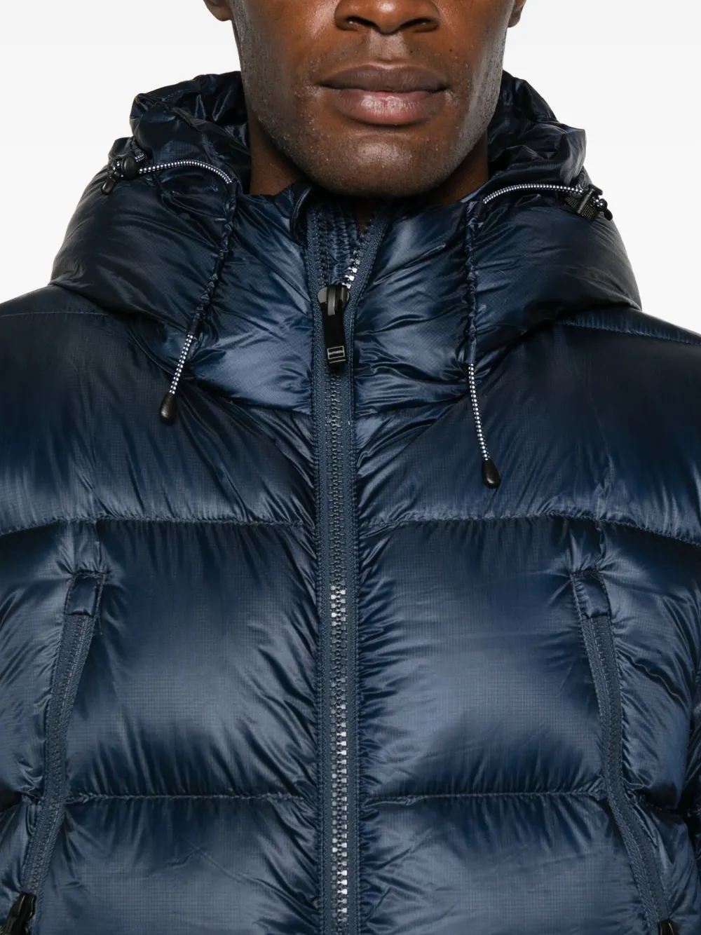 PIUMINO UOMO STRIFE IN PIUMA CON CAPPUCCIO NIGHTIME OUTHERE 4640-507A032 NIGHTIME OUTHERE