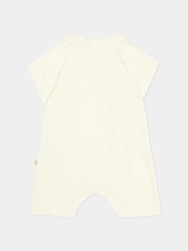 TUTINA NEONATO ESTIVA CON COLLETTO MISTY ACQUA BAMBOOM 1149TE MISTY ACQUA BAMBOOM