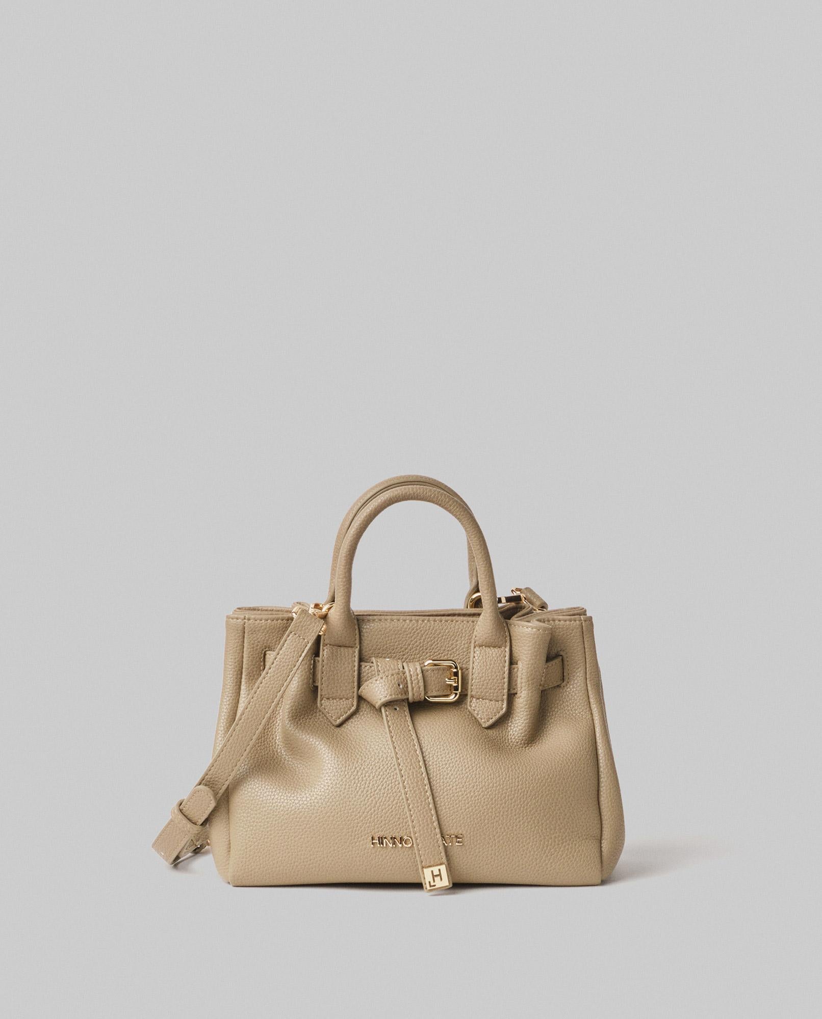 Borsa DONNA Piccola In Ecopelle Con Placchetta In Metallo HINNOMINATE HMACW00125 TORTORA HINNOMINATE