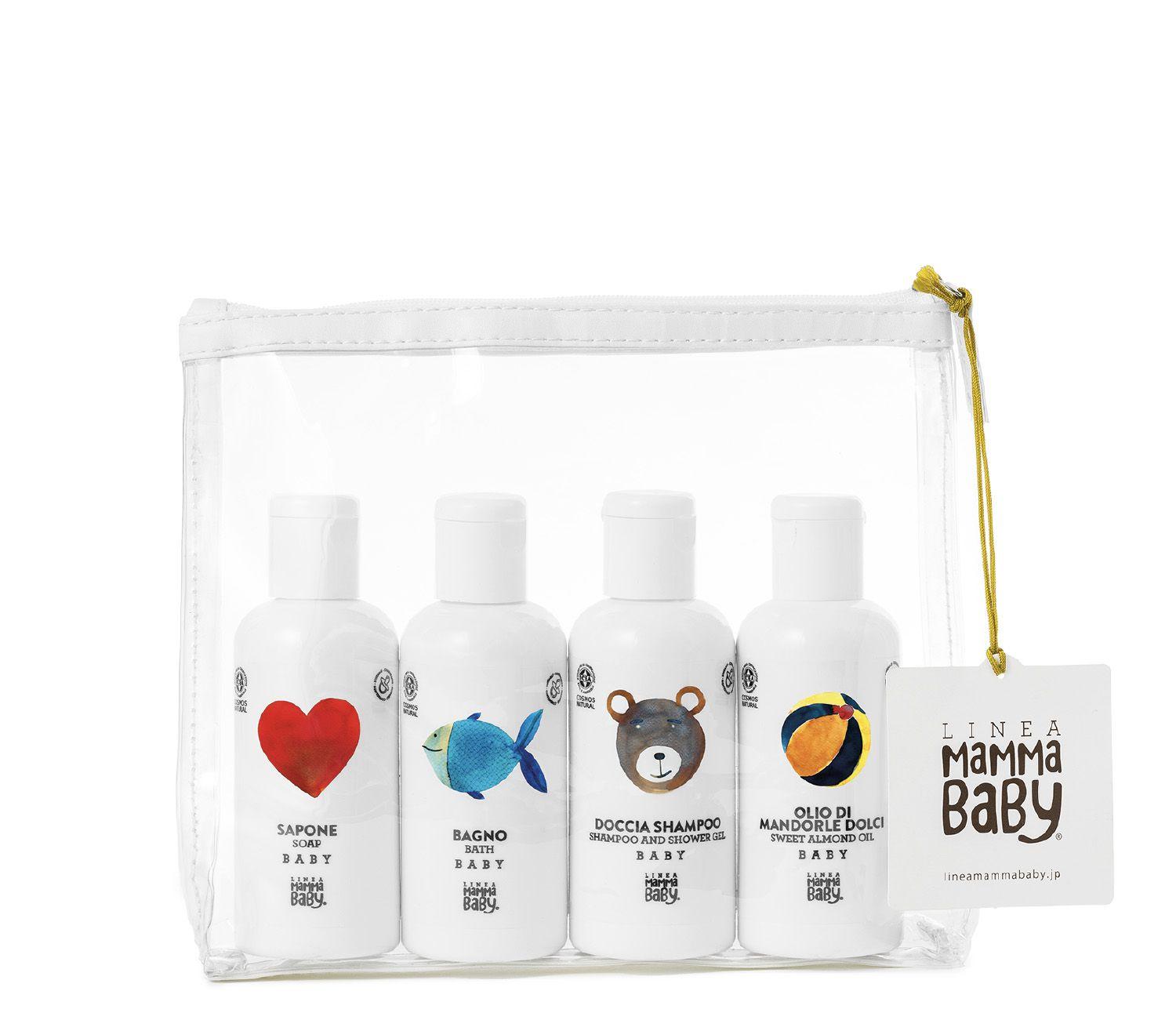 mother baby line clutch bag