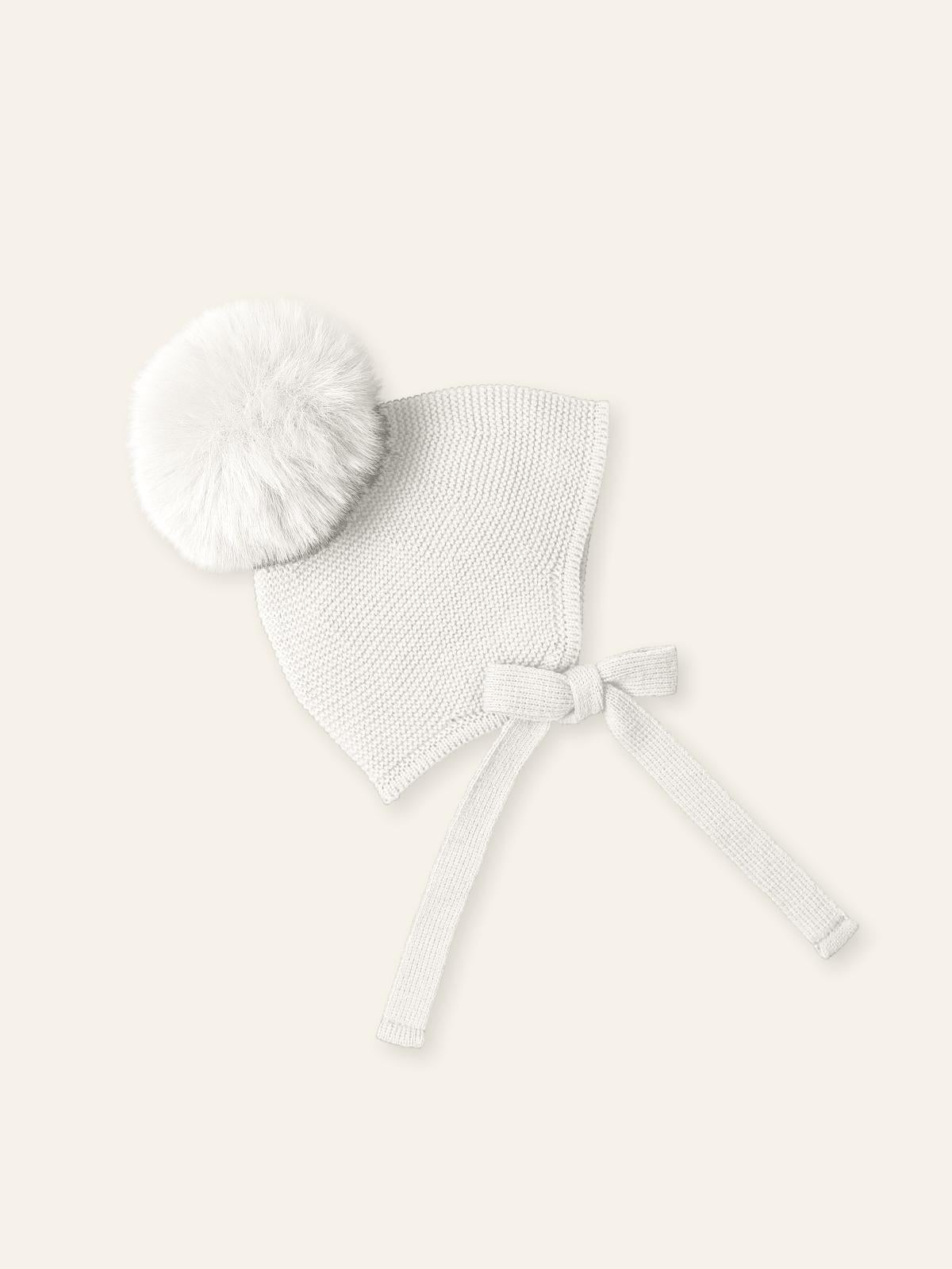 cappello cuffia ponpon GB56 CRUDO MAC ILUSION KIDS