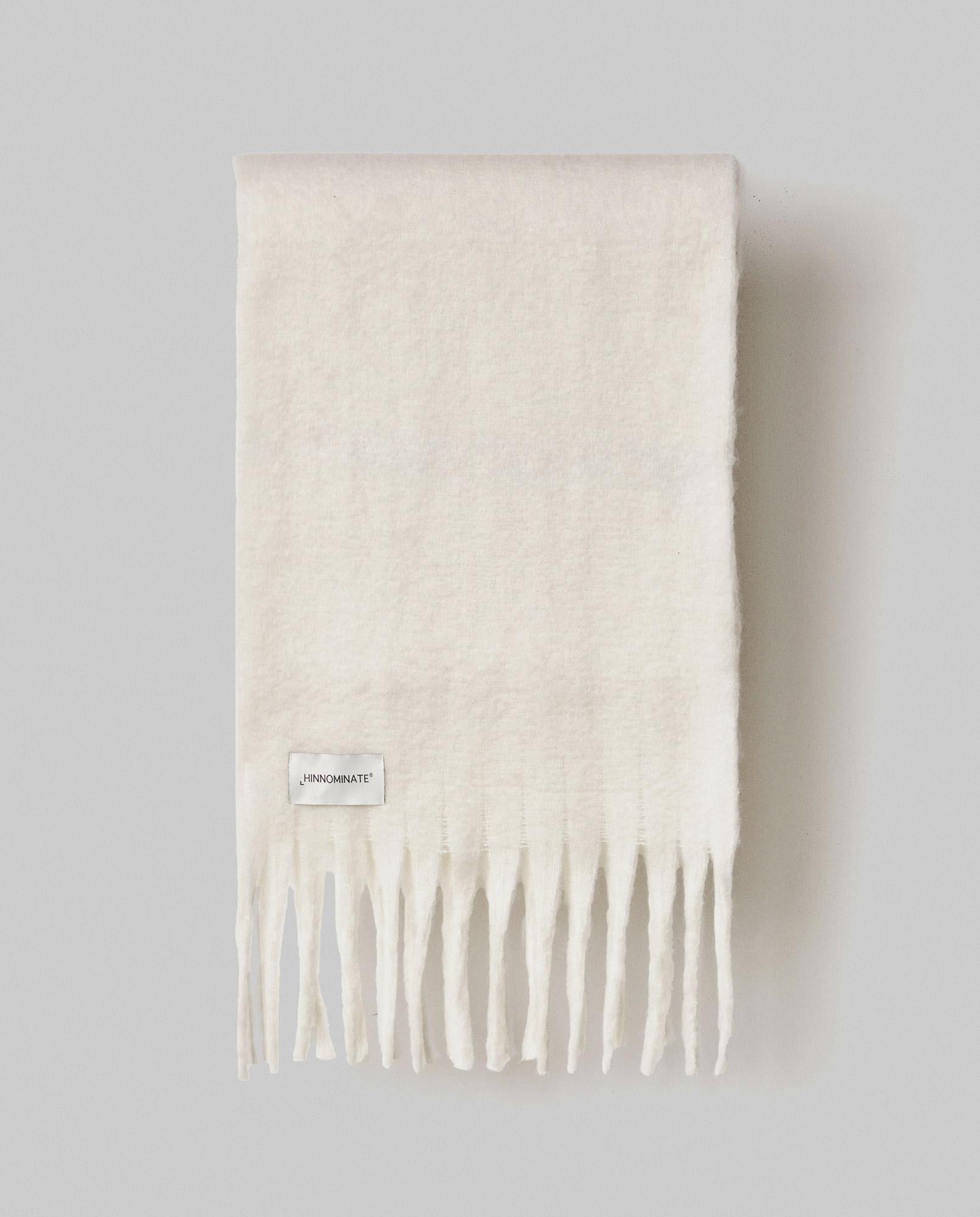 sciarpa donna in maglia hinnominate HMACW00133 BIANCO BURRO HINNOMINATE