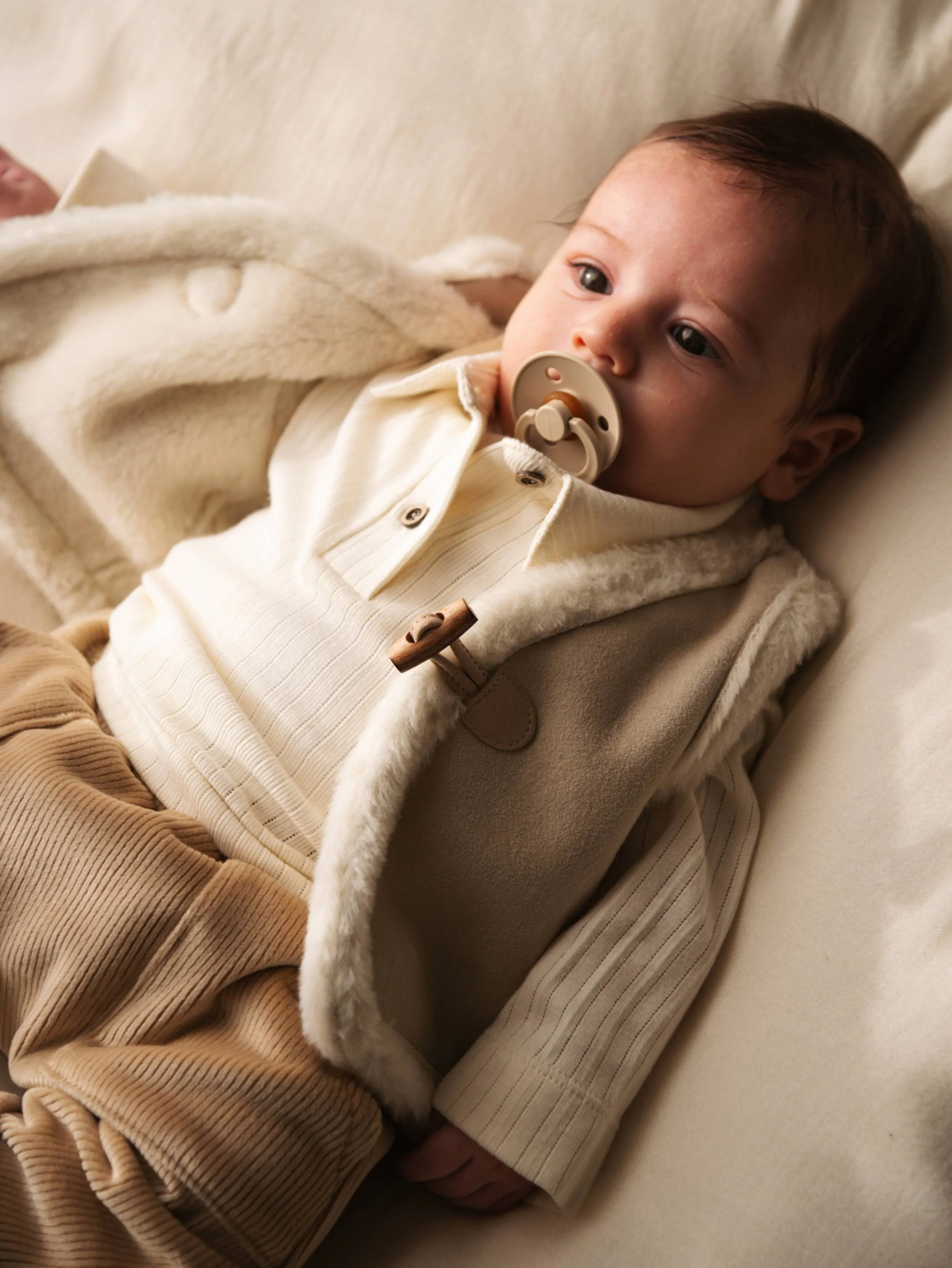 polo bambino maniche lunga warm white bamboom<BR/> 1046 WARM WHITE BAMBOOM