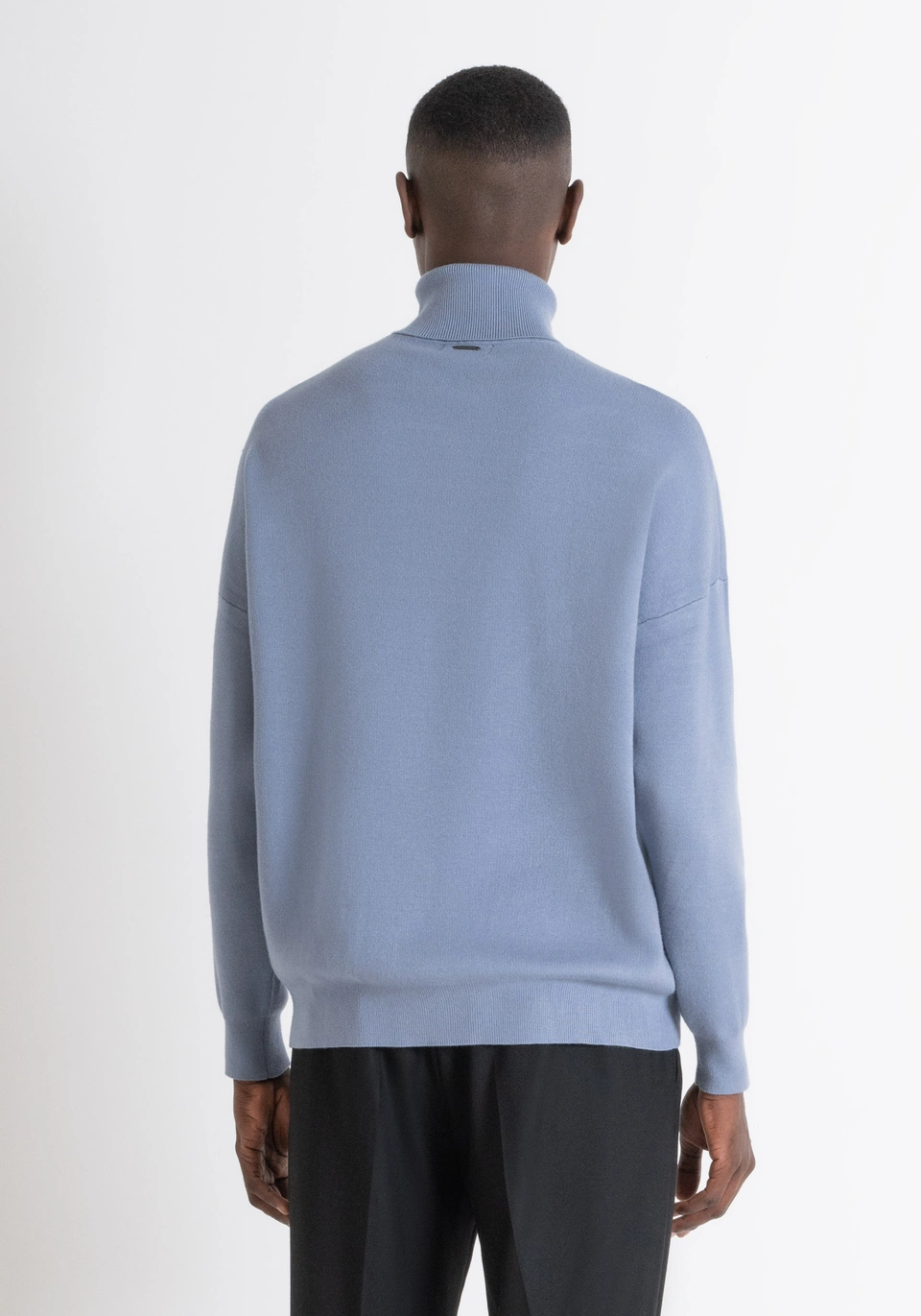 MAGLIA RELAXED FIT IN MISTO VISCOSA E NYLON