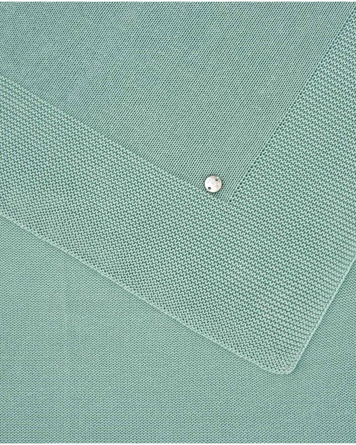 coperta neonati basic in maglia verde paz rodriguez 031-92513K VERDE PAZ RODRIGUEZ